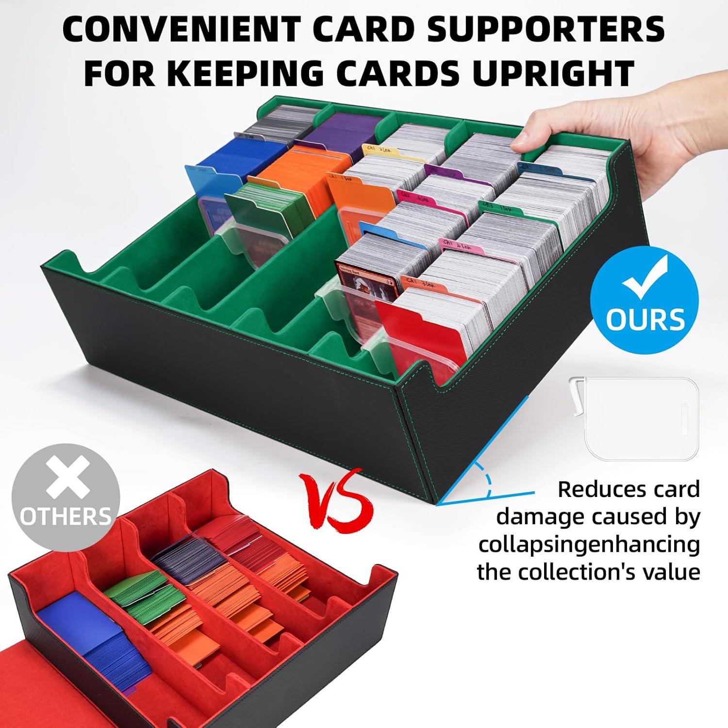 Caja de Almacenamiento de Cartas AFIING 5 Filas 3800+