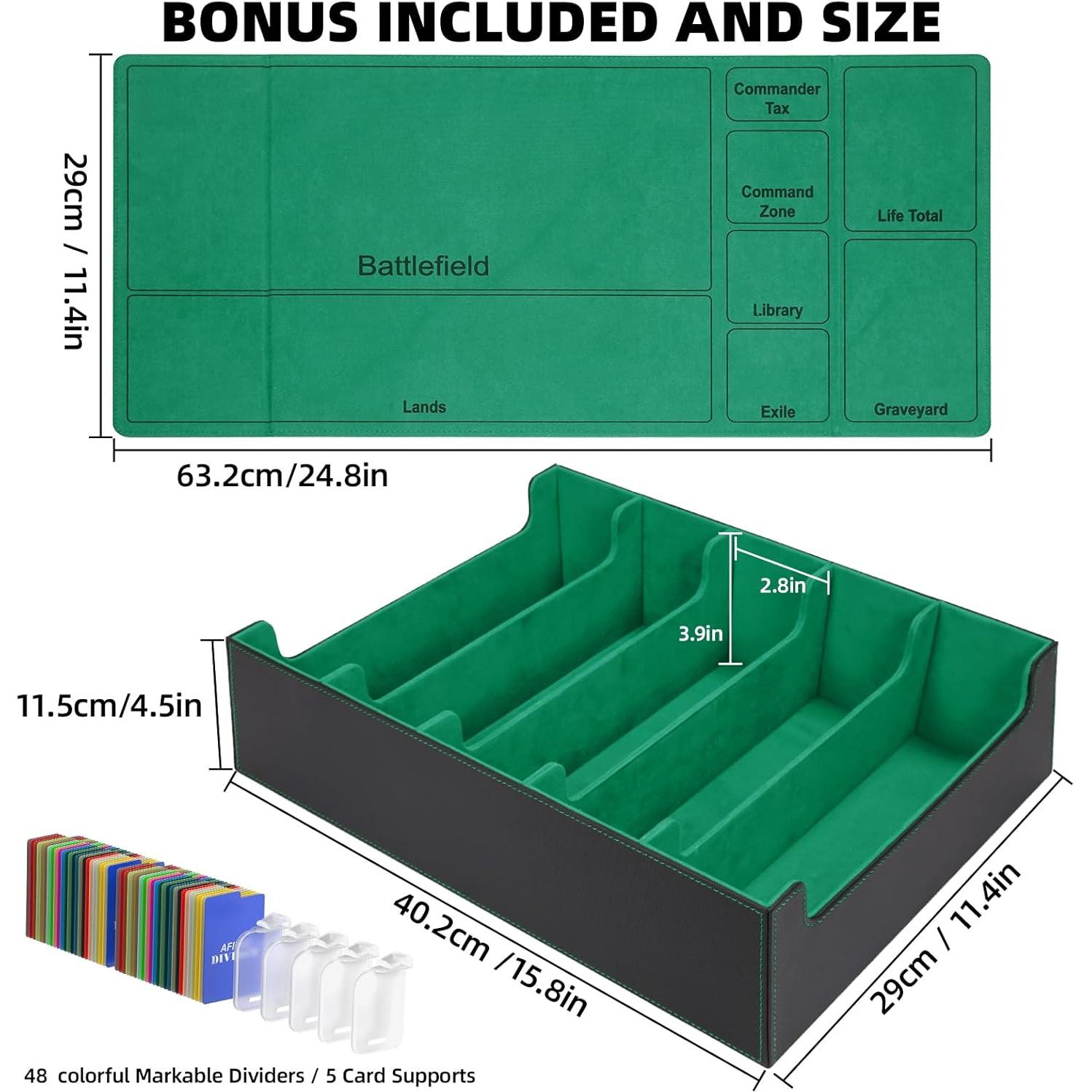 Caja de Almacenamiento de Cartas AFIING 5 Filas 3800+