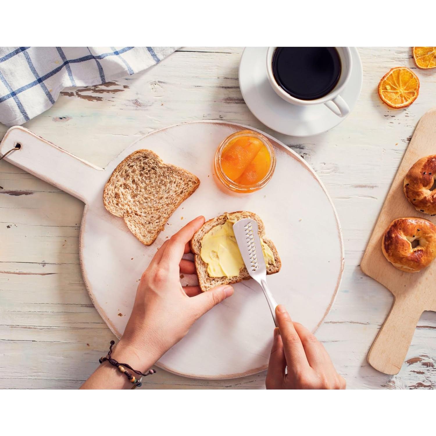 Esparcidor de Mantequilla HIC Kitchen Acero Inoxidable 17.78cm