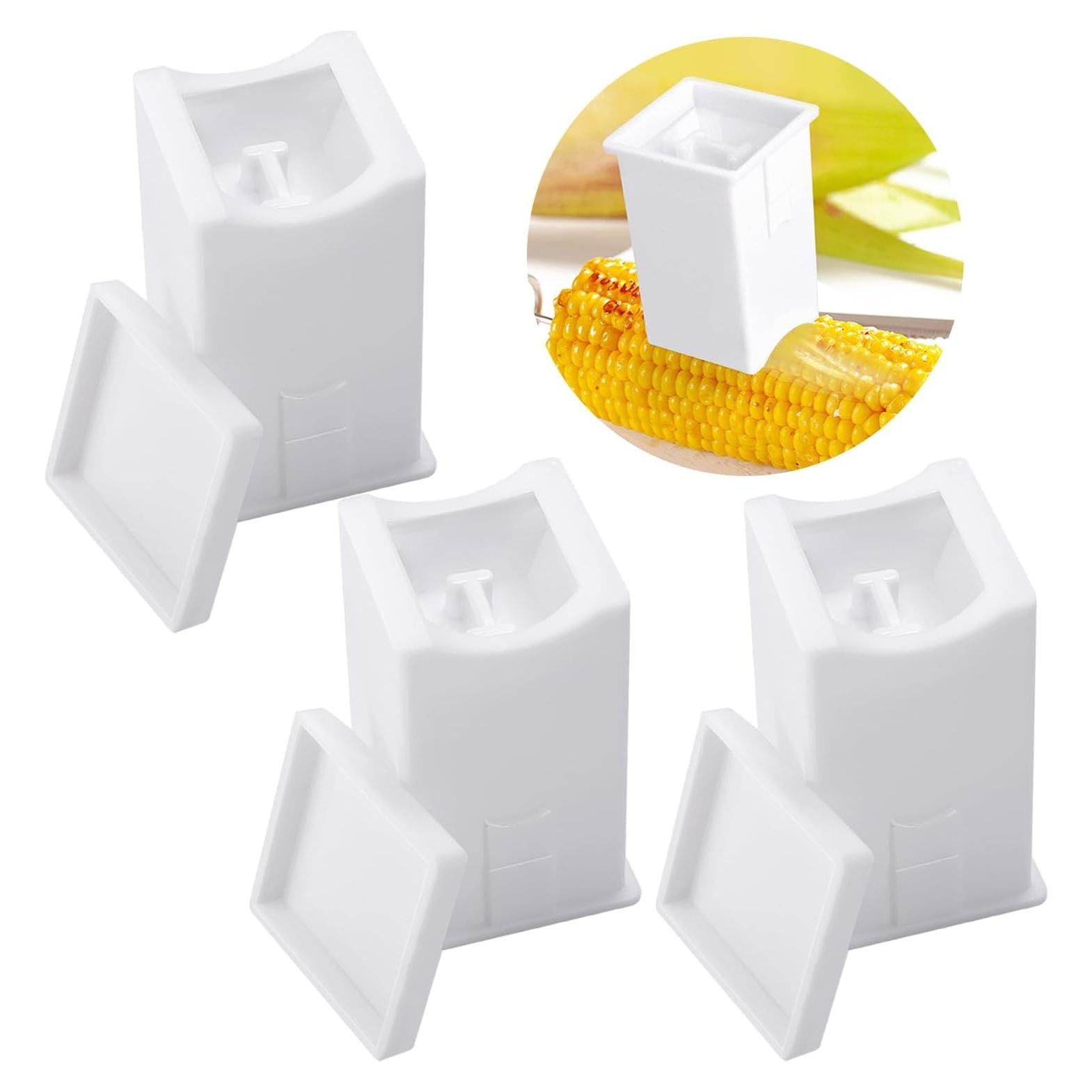 Dispensador de Mantequilla Codree 3 Pcs con Tapa - 7.6x4.3 cm