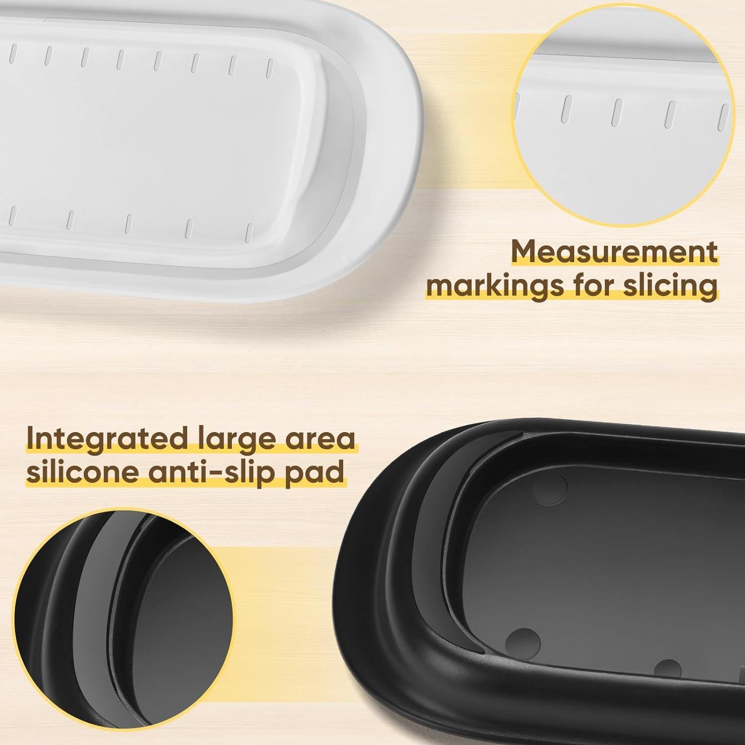 Plato para Mantequilla Hekeieon con Tapa Apto para Lavavajillas