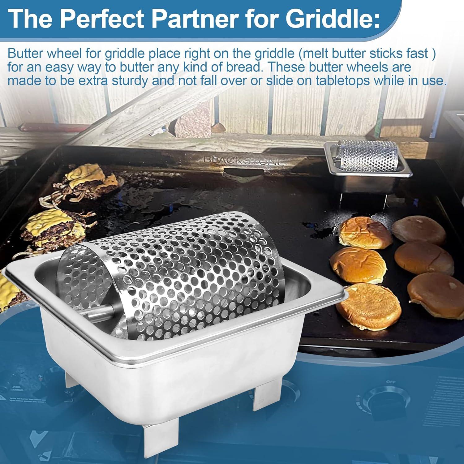 Rueda de Mantequilla Acero Inoxidable Ophjerg 1100ml