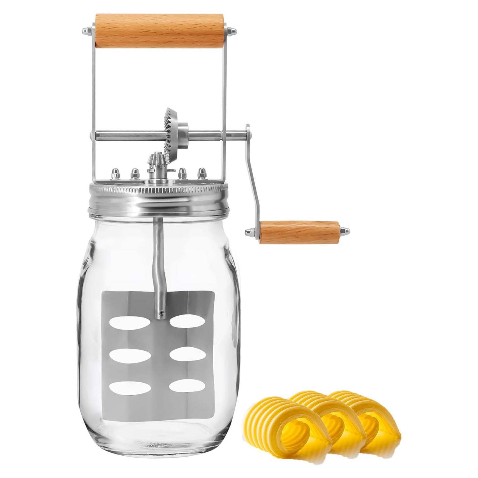 Batidora de Mantequilla Aeaker 0.95 L con Paleta de Acero Inoxidable