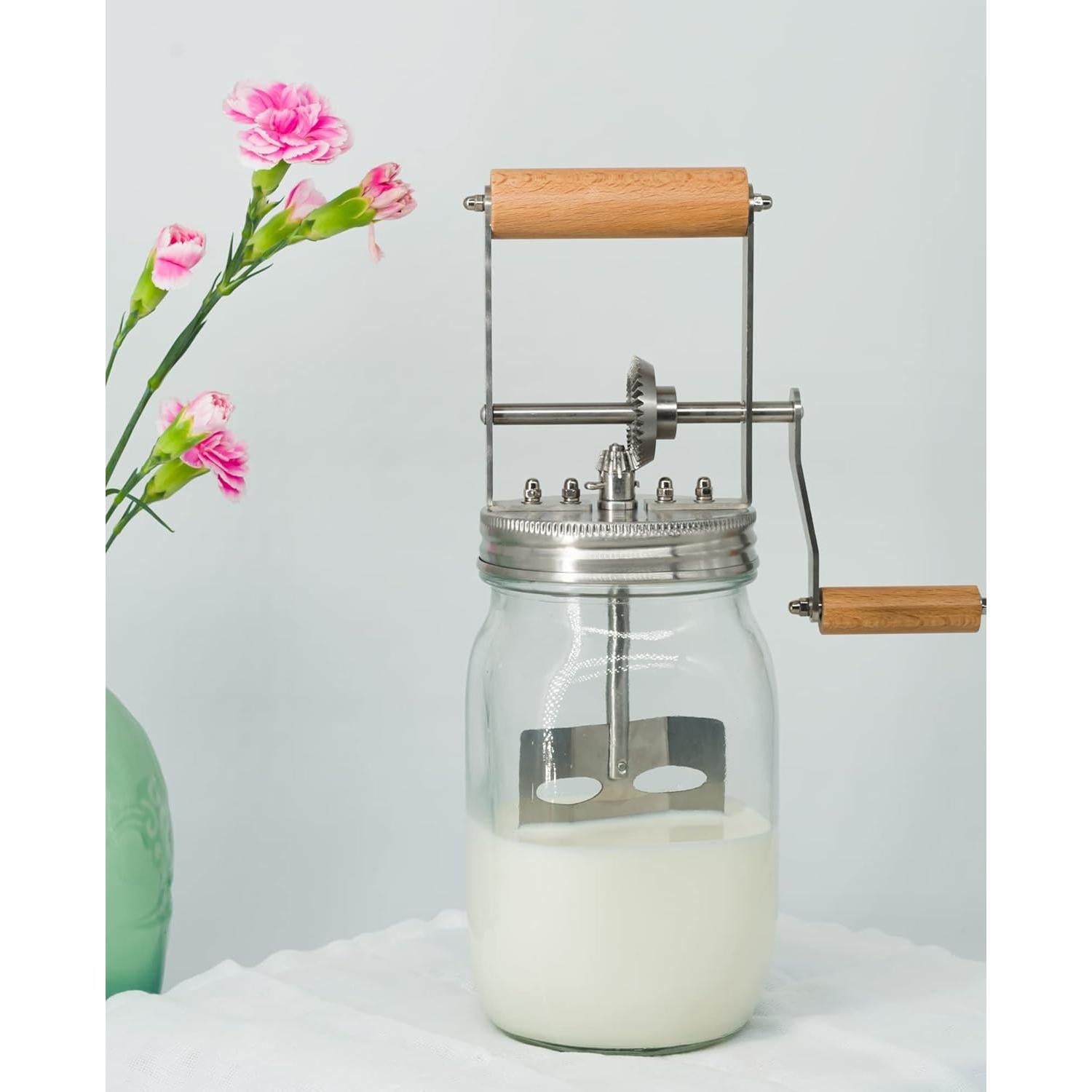 Batidora de Mantequilla Aeaker 0.95 L con Paleta de Acero Inoxidable