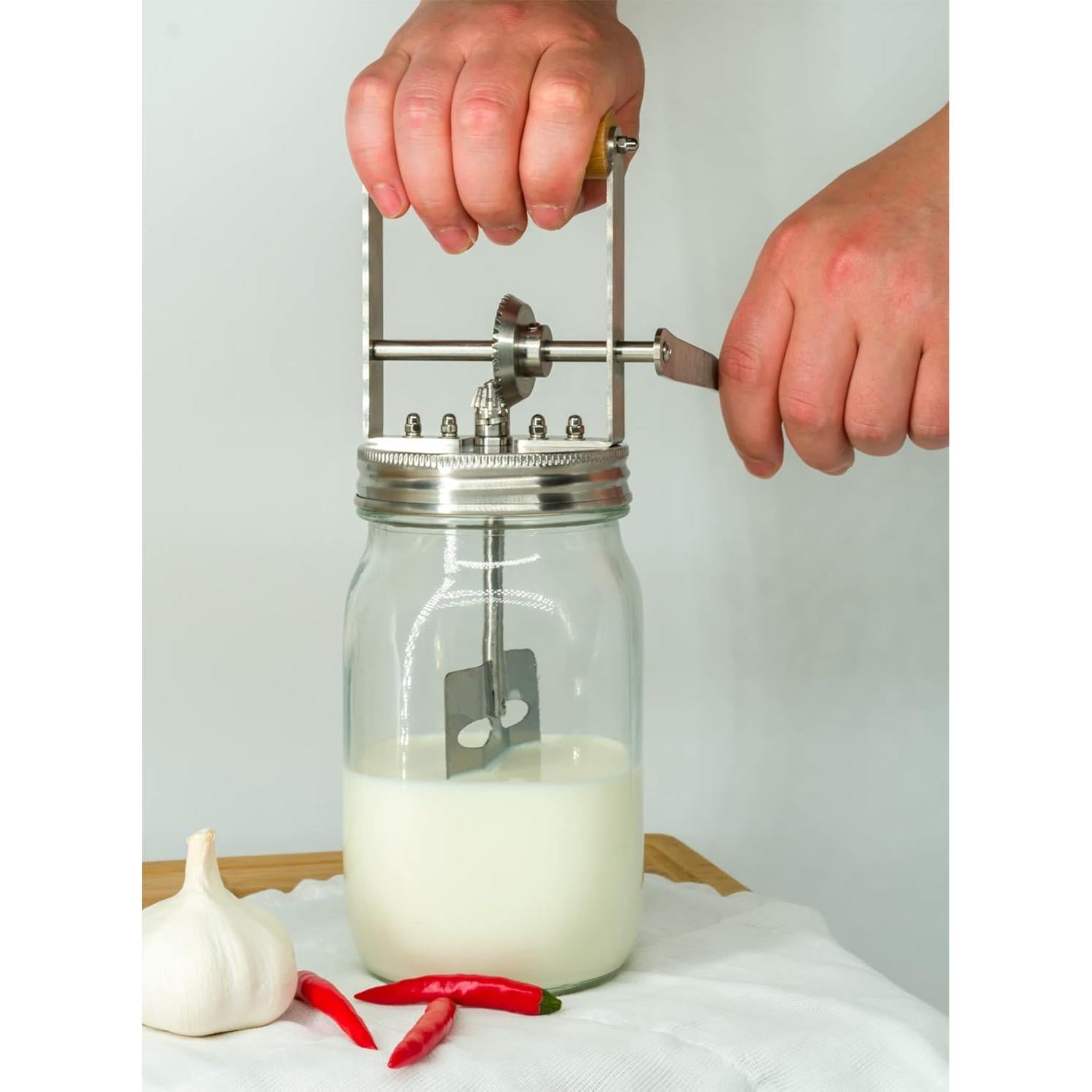 Batidora de Mantequilla Aeaker 0.95 L con Paleta de Acero Inoxidable