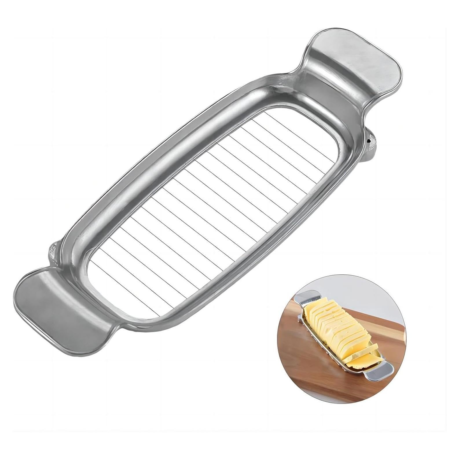 Cortador de Mantequilla y Queso ADULLPONY Acero Inoxidable