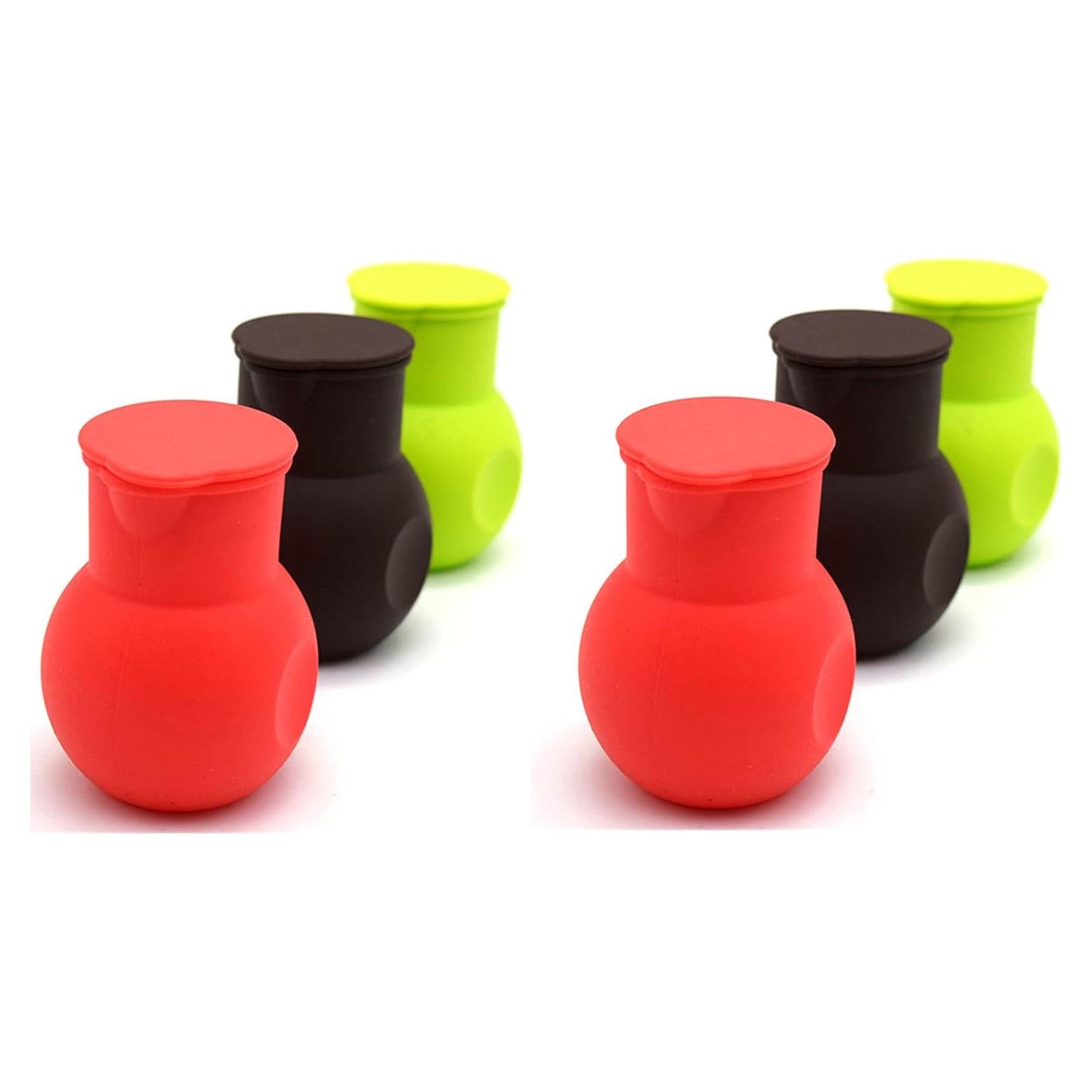 6 Ollas de Silicona DD-life para Derretir Chocolate y Mantequilla