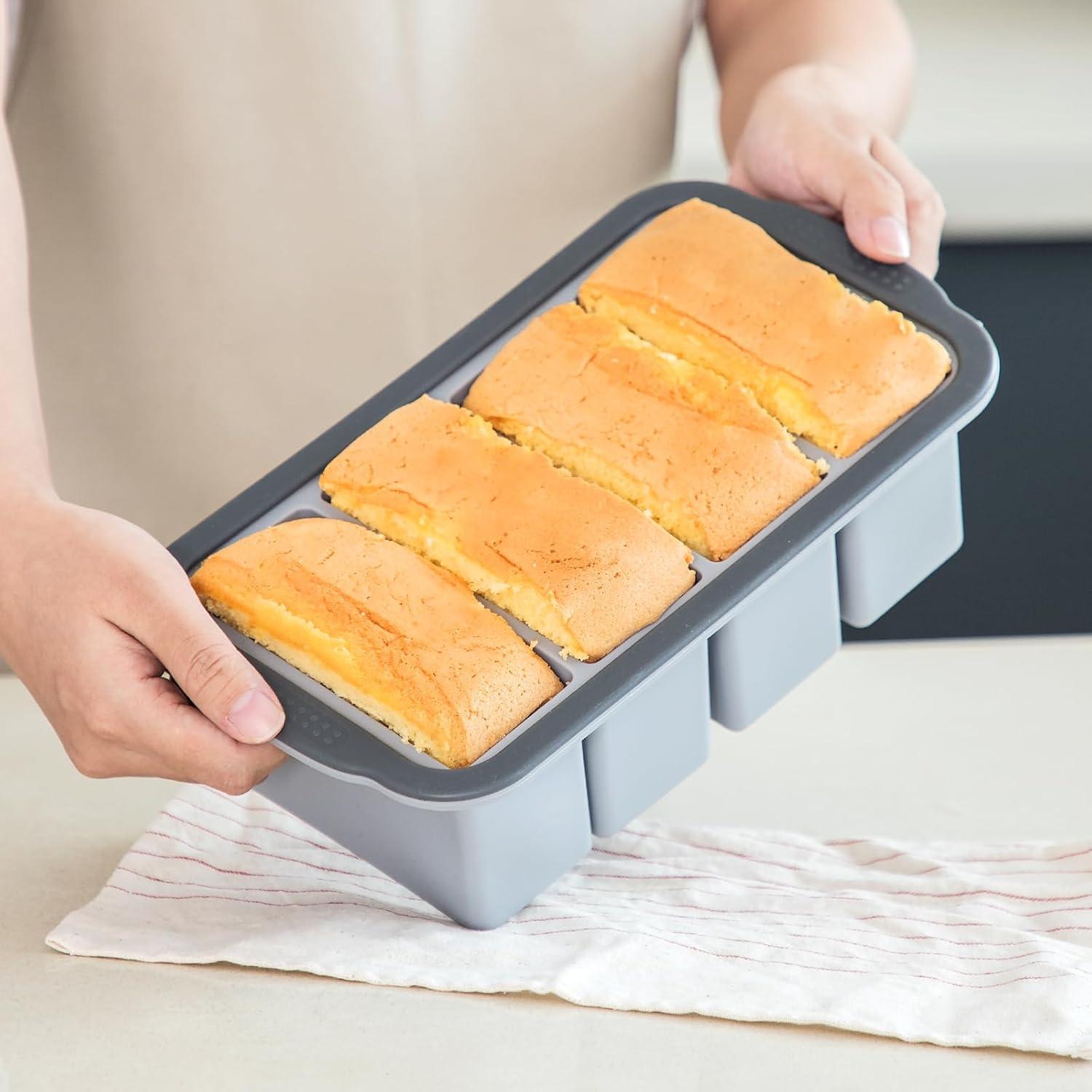 Bandeja de congelación Aichoof 1.5 Taza con tapa - 2 Pack Gris