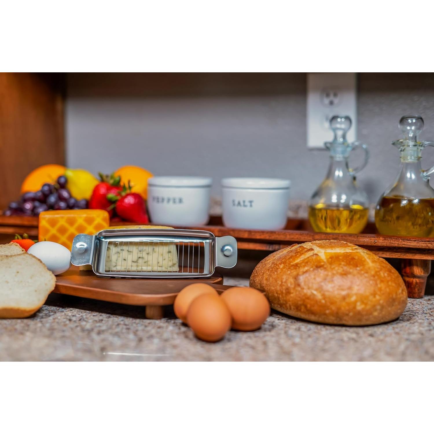 Cortador de Mantequilla Fanatical Chef Acero Inoxidable 11.1cm