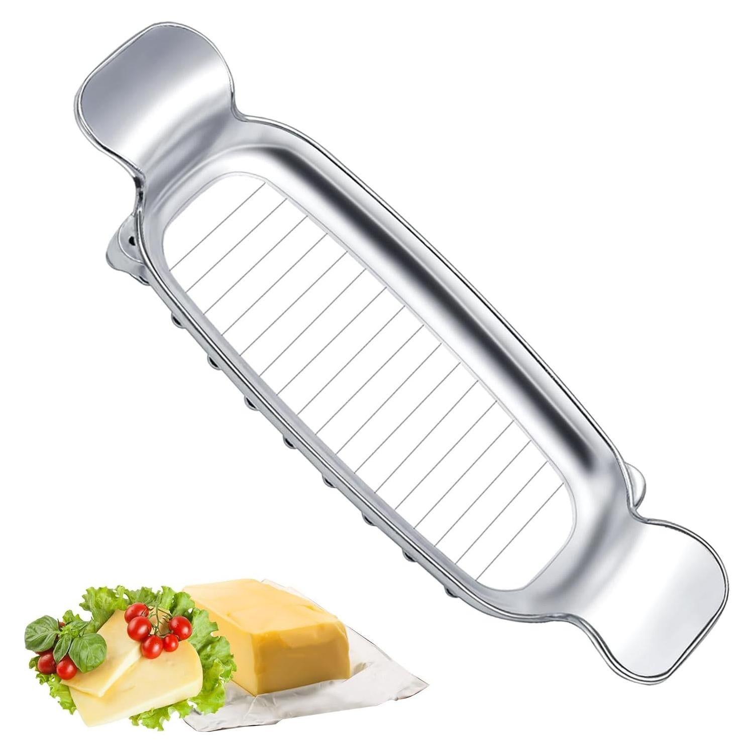 Cortador de Queso y Mantequilla Acero Inoxidable 19.5cm