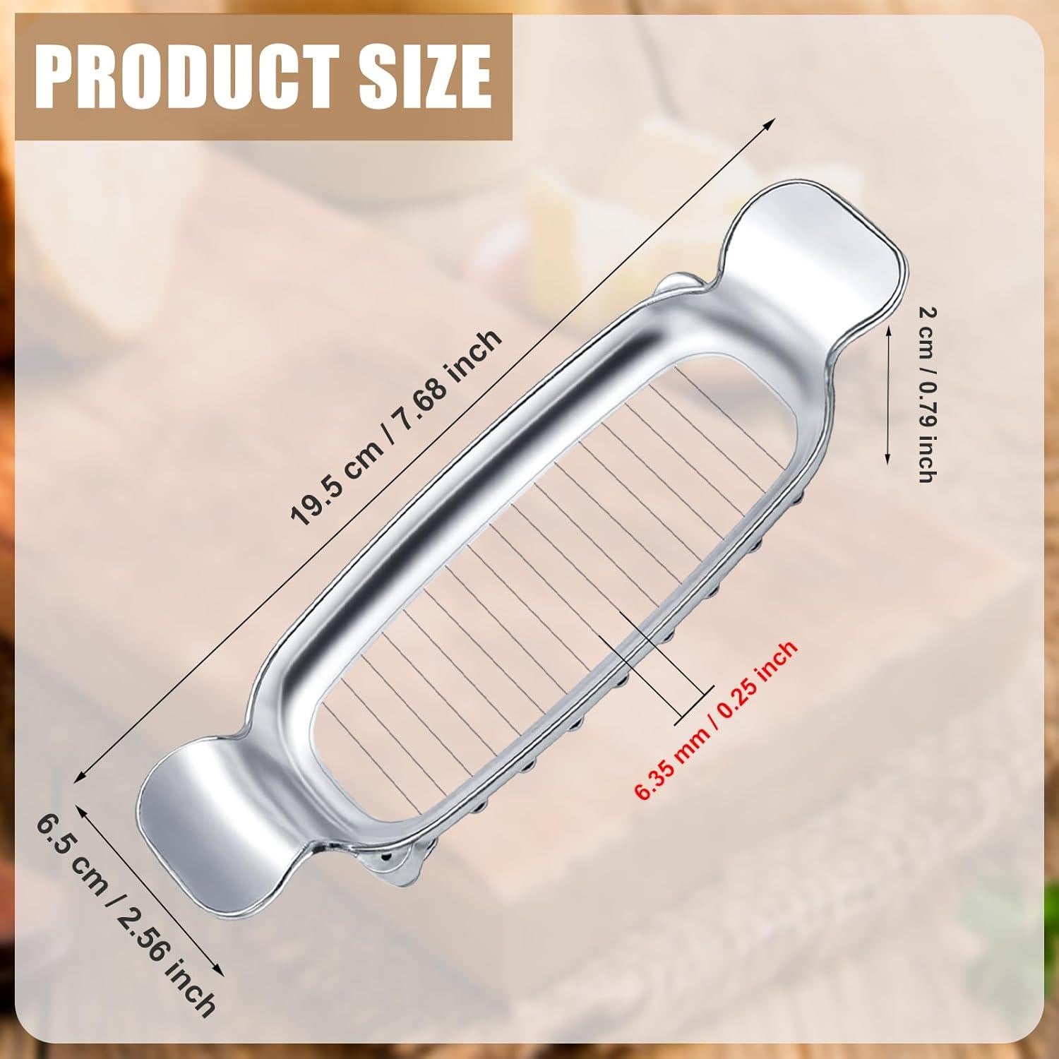 Cortador de Queso y Mantequilla Acero Inoxidable 19.5cm