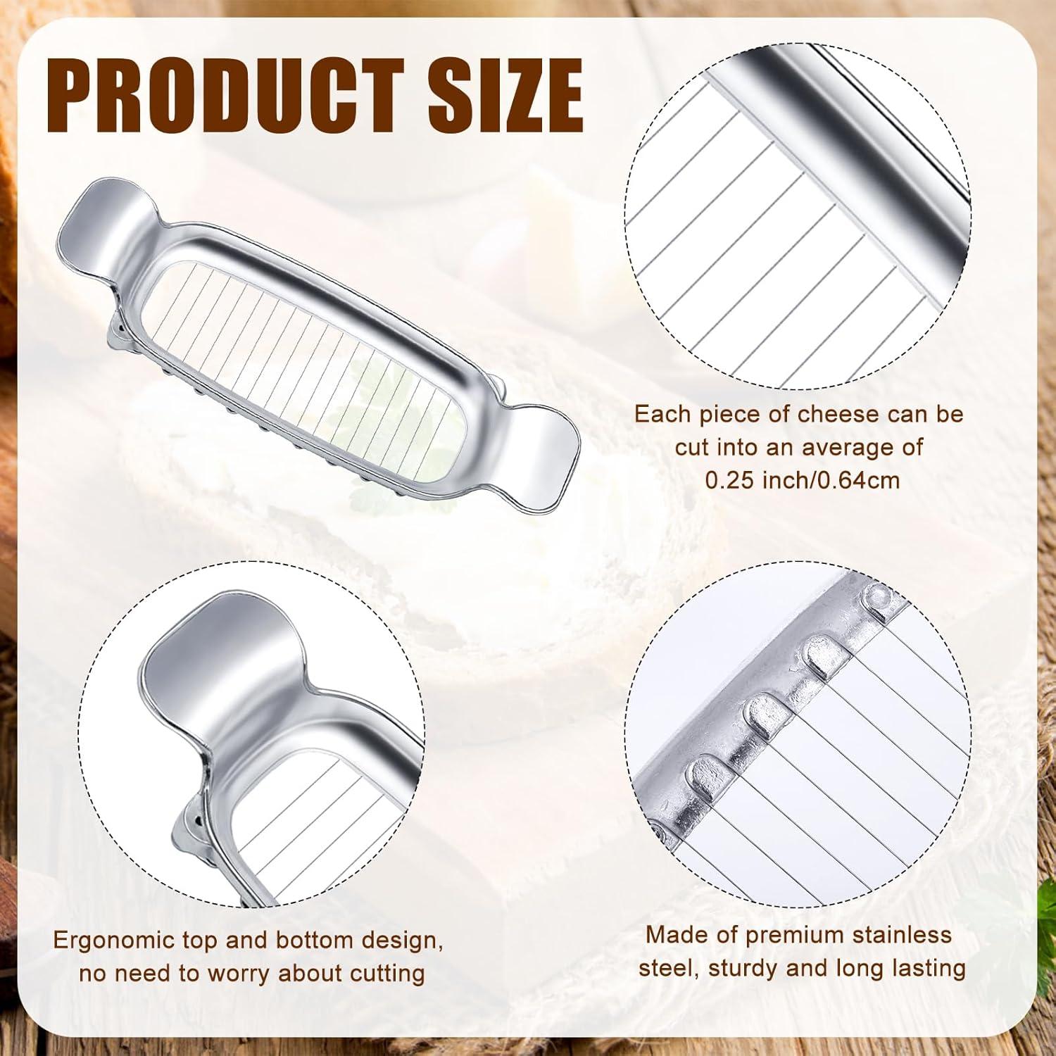 Cortador de Queso y Mantequilla Acero Inoxidable 19.5cm