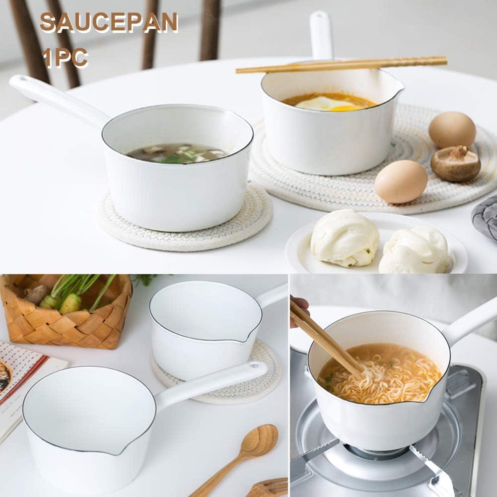 Cacerola de Esmalte CALIDAKA 1.2L para Inducción y Gas