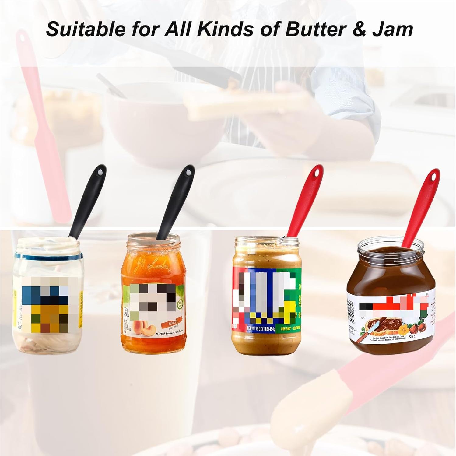 Espátulas de Silicona MOJOTORY 2 Piezas para Cocina