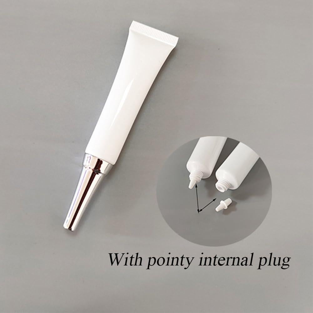 6 Tubos Vacíos de Plástico 15ml UPSTORE para Cosméticos