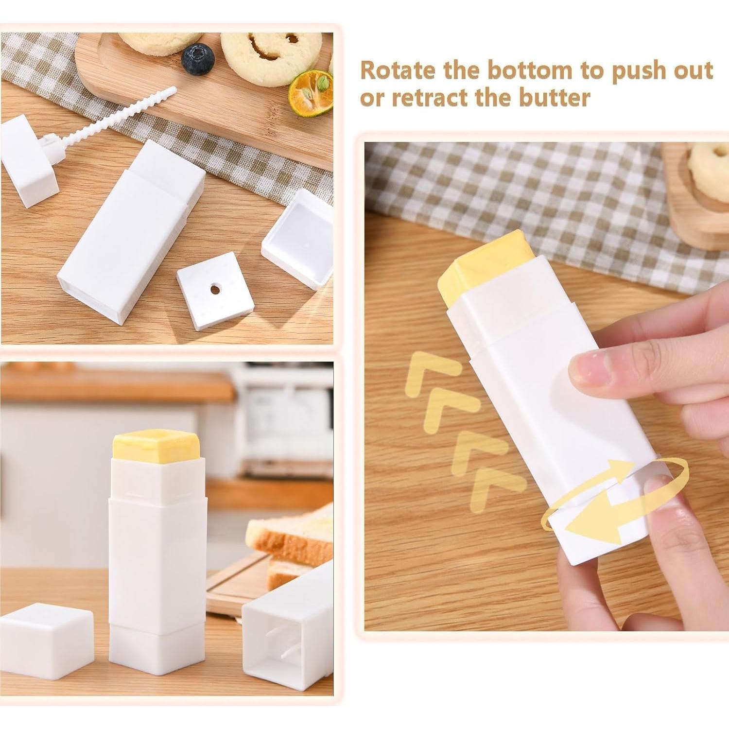 Esparcidor de Mantequilla ESUOHYM Blanco, Dispensador Práctico