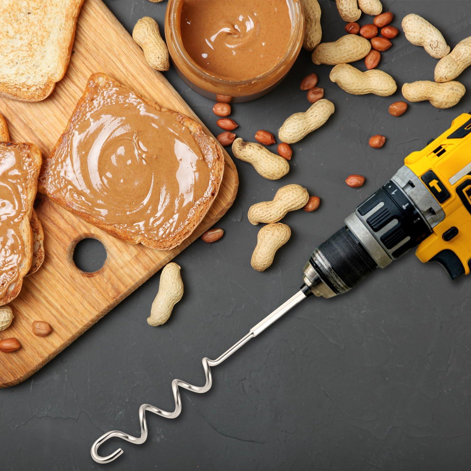 Mezclador de Mantequilla de Maní Acero Inoxidable 30 cm