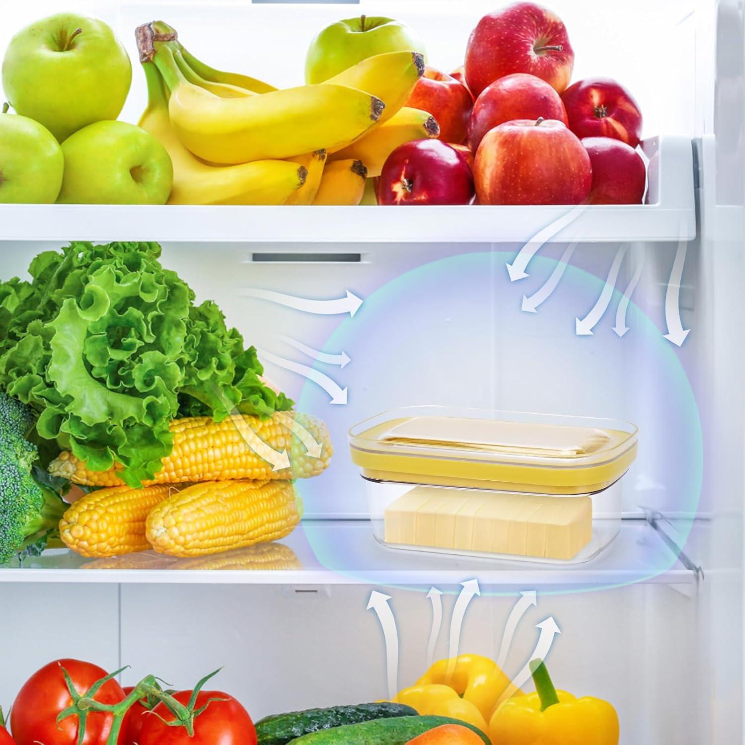 Contenedor de Mantequilla Hermético ShineMe 280g con Cortador