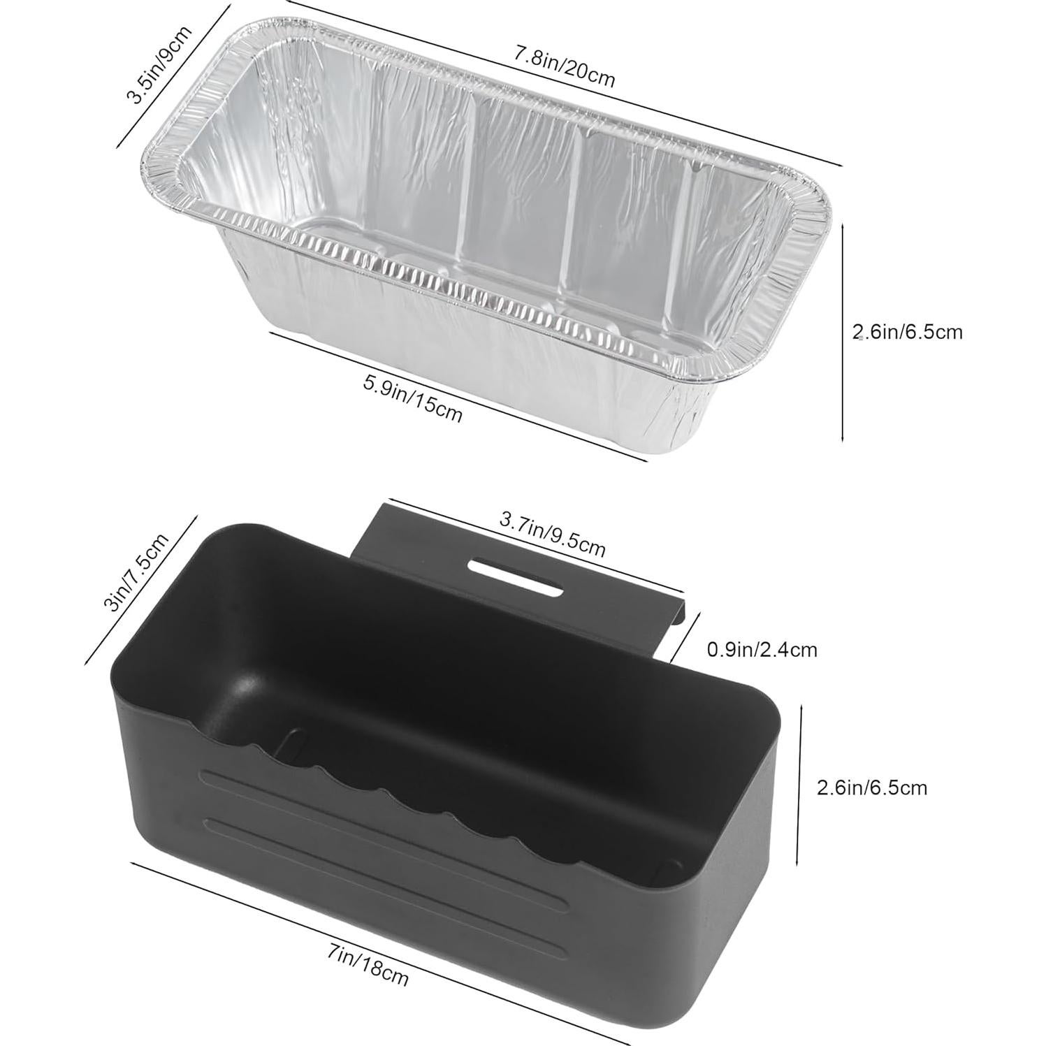 Bandeja de Goteo Blackstone - Captador de Grasa 21.1x11.2cm