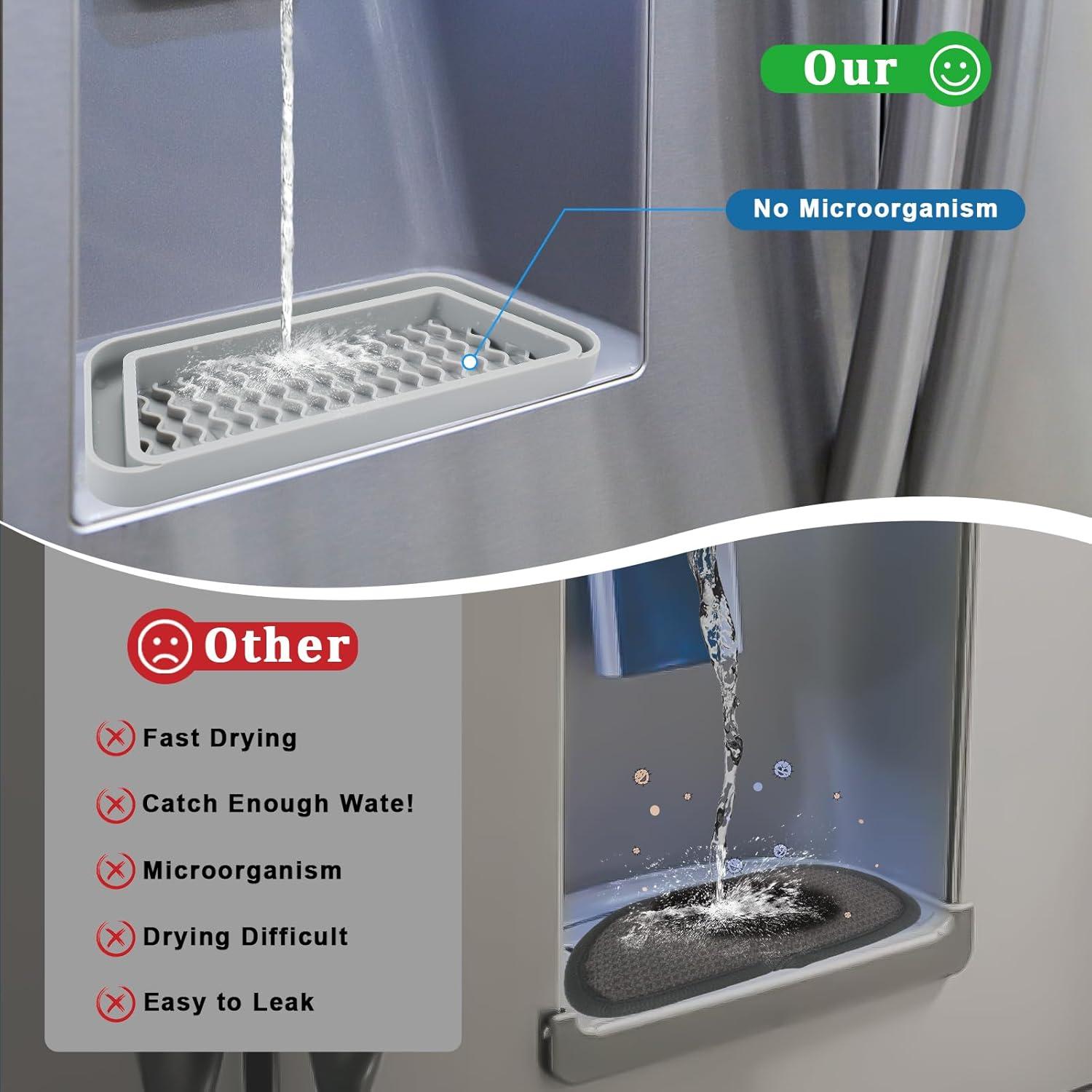 Bandeja de Goteo para Refrigerador WNYT 2P Silicona Gris