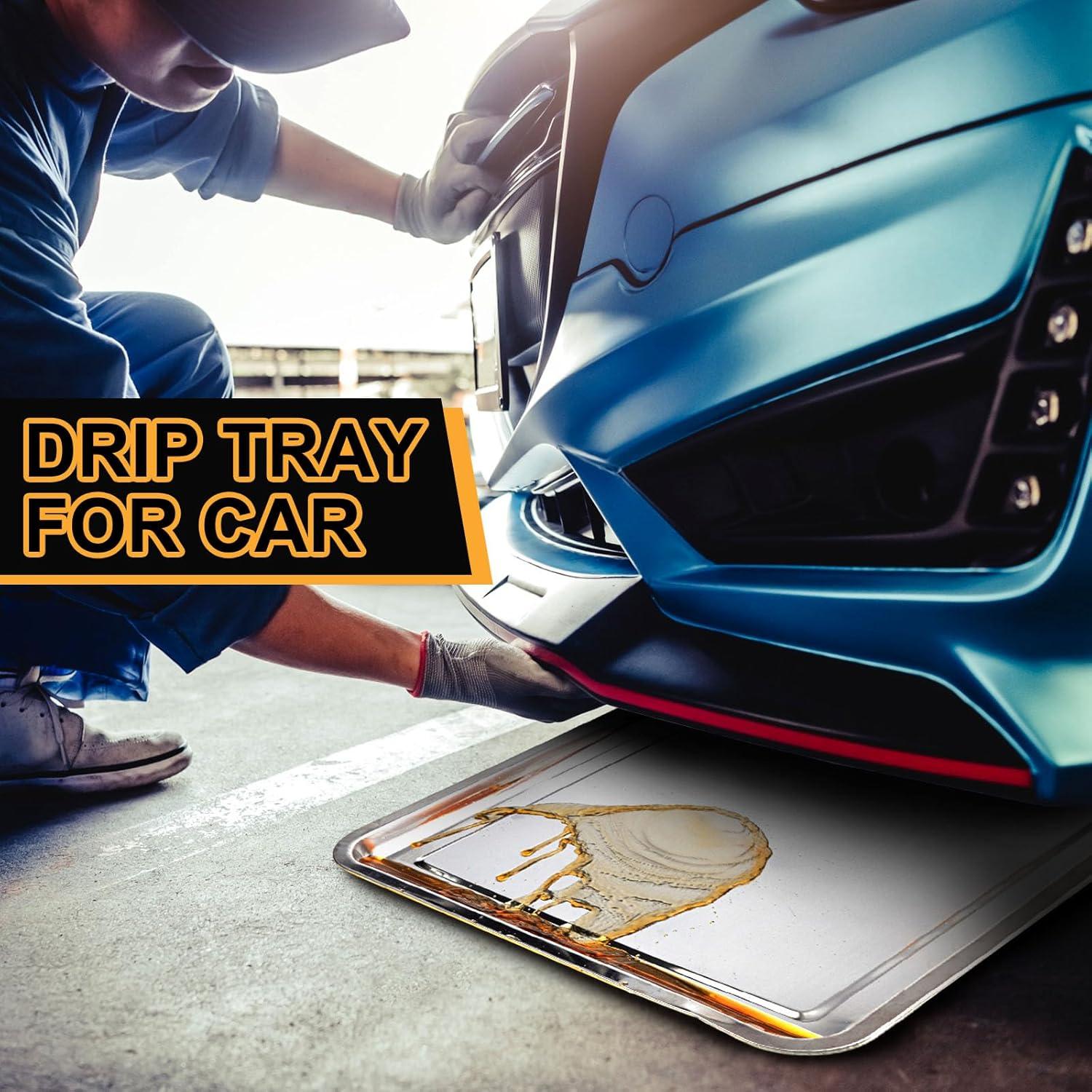 Bandeja de Goteo de Aceite Datanly 60 x 40 cm Acero Inoxidable