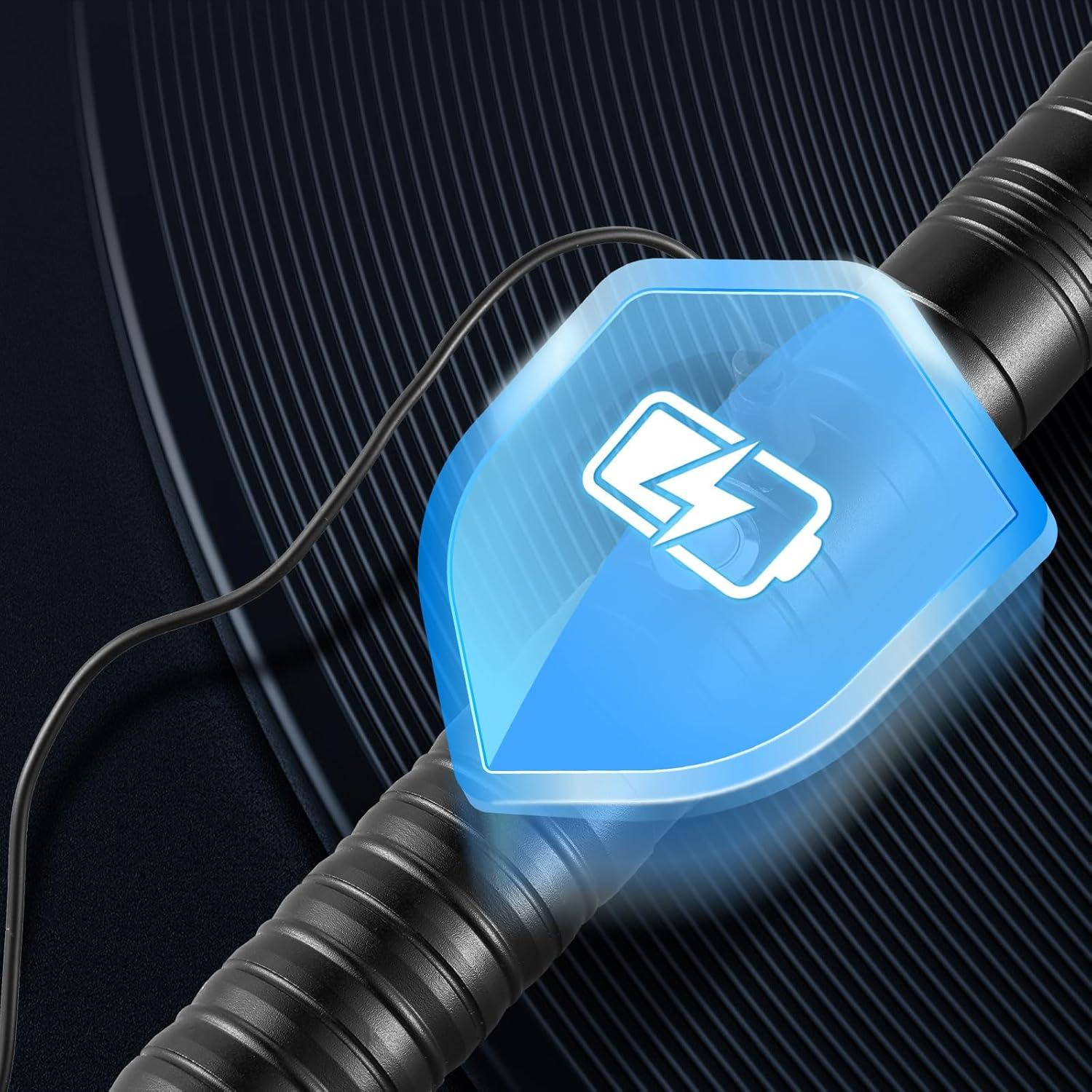 Sable de Luz VEVOR TSK-E12A 2 en 1 RGB Recargable