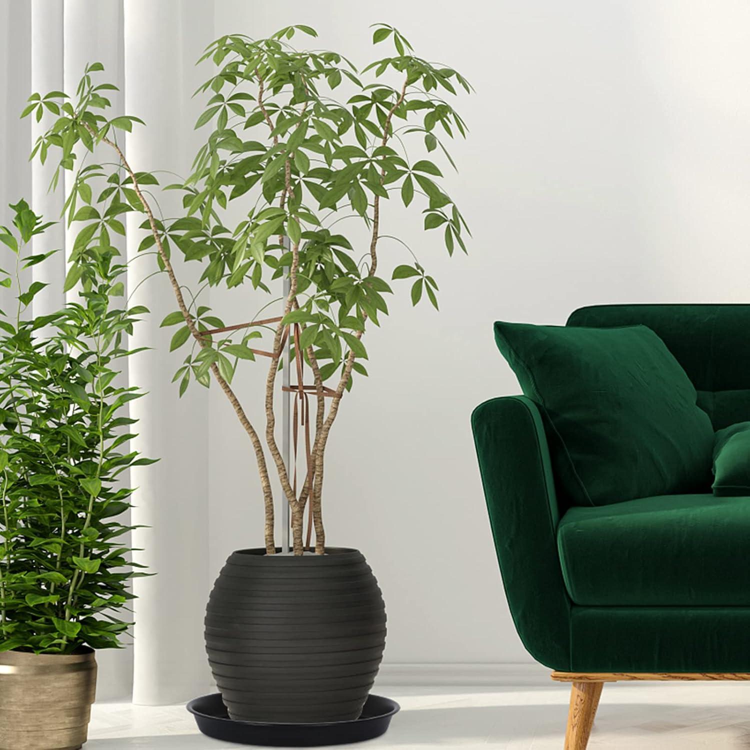 Juego de Bandejas de Goteo para Plantas NABAOXUN 6 Piezas