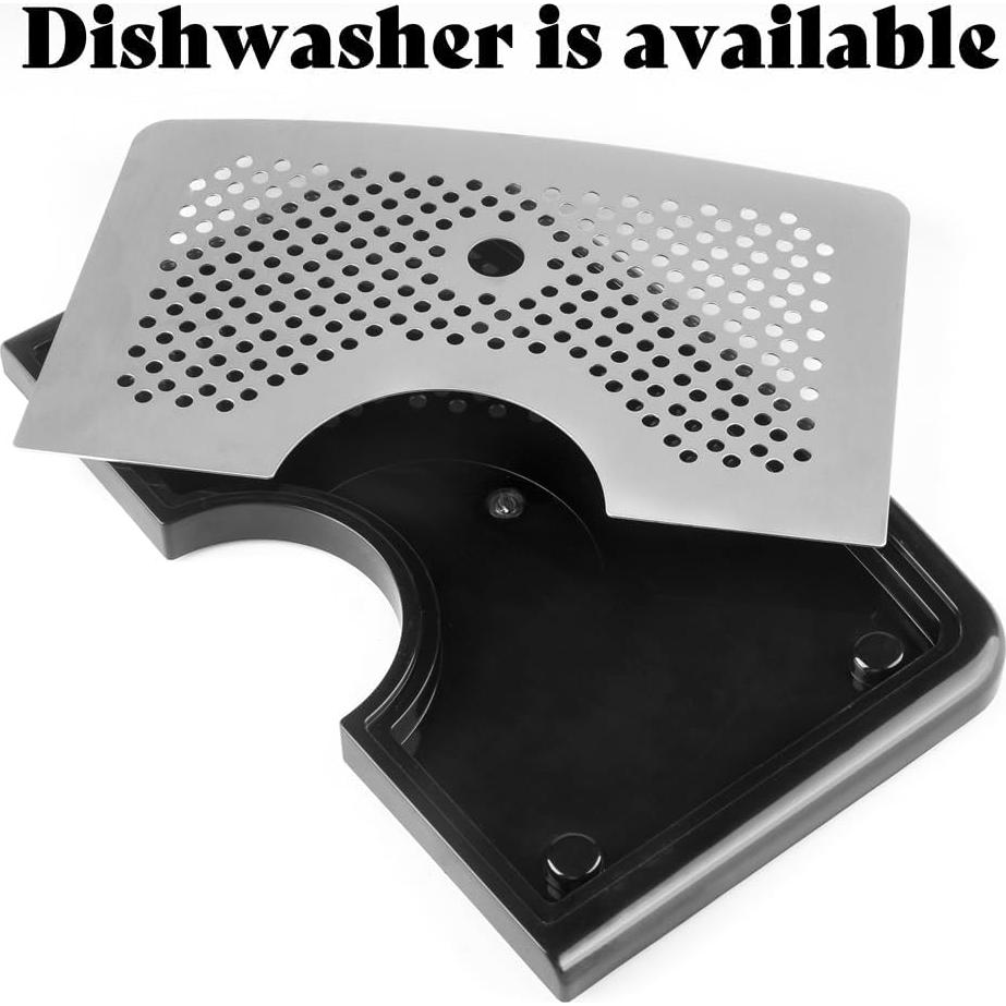 Bandeja de Goteo de Cerveza GANCOWISE Acero Inoxidable 31.5x19.8cm