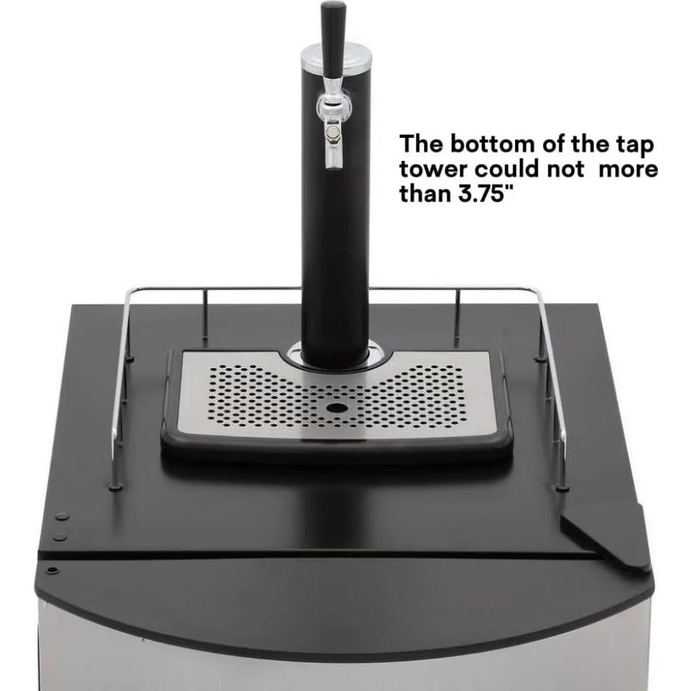 Bandeja de Goteo de Cerveza GANCOWISE Acero Inoxidable 31.5x19.8cm