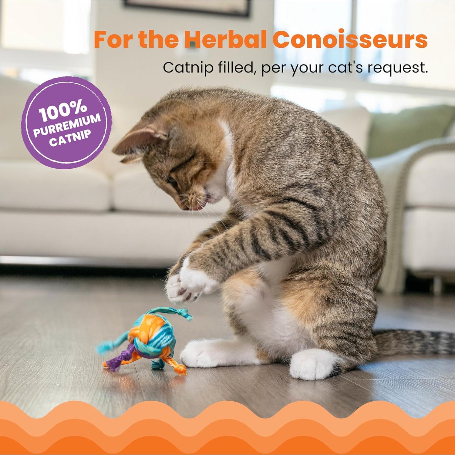 Juguete Dental para Gatos Petstages Montones de Colas