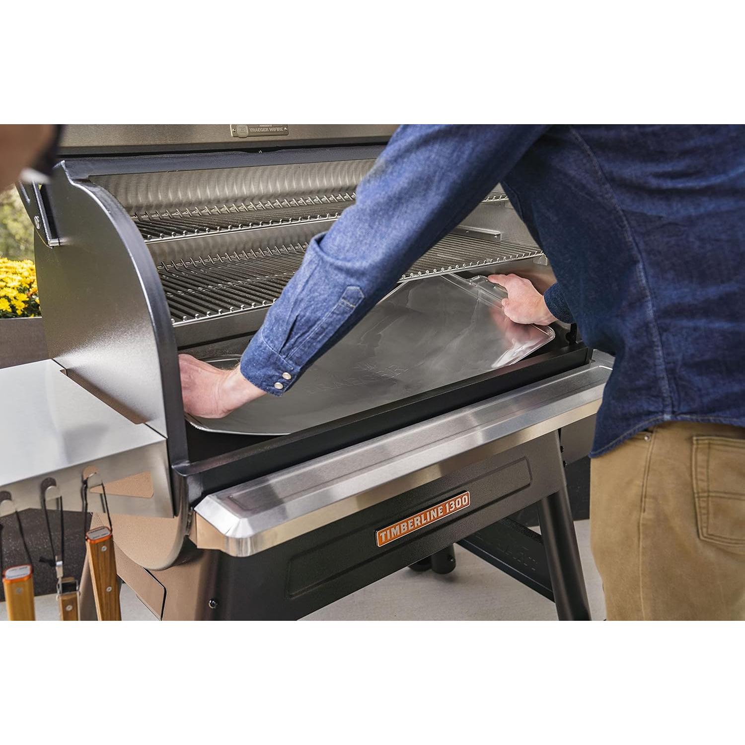 Forros de Bandeja de Goteo Traeger BAC522 para Parrilla Timberline 850 - Paquete de 5