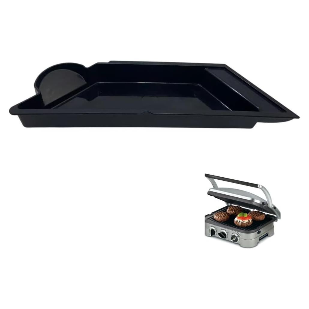 Bandeja de Goteo Repuesto Cuisinart Griddler GR-4NP1 Negra
