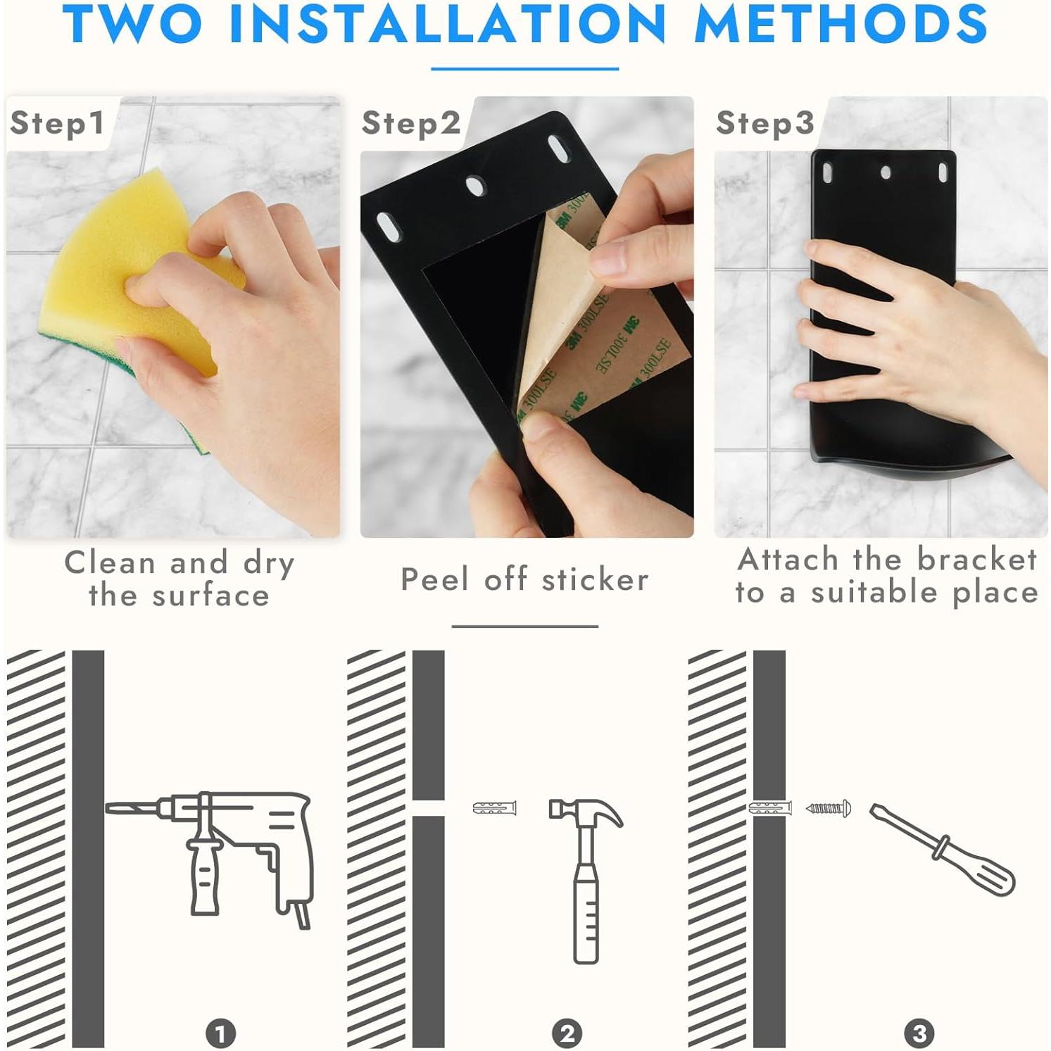 Soporte de Dispensador de Jabón ZIOZERTT con Bandeja Antigoteo