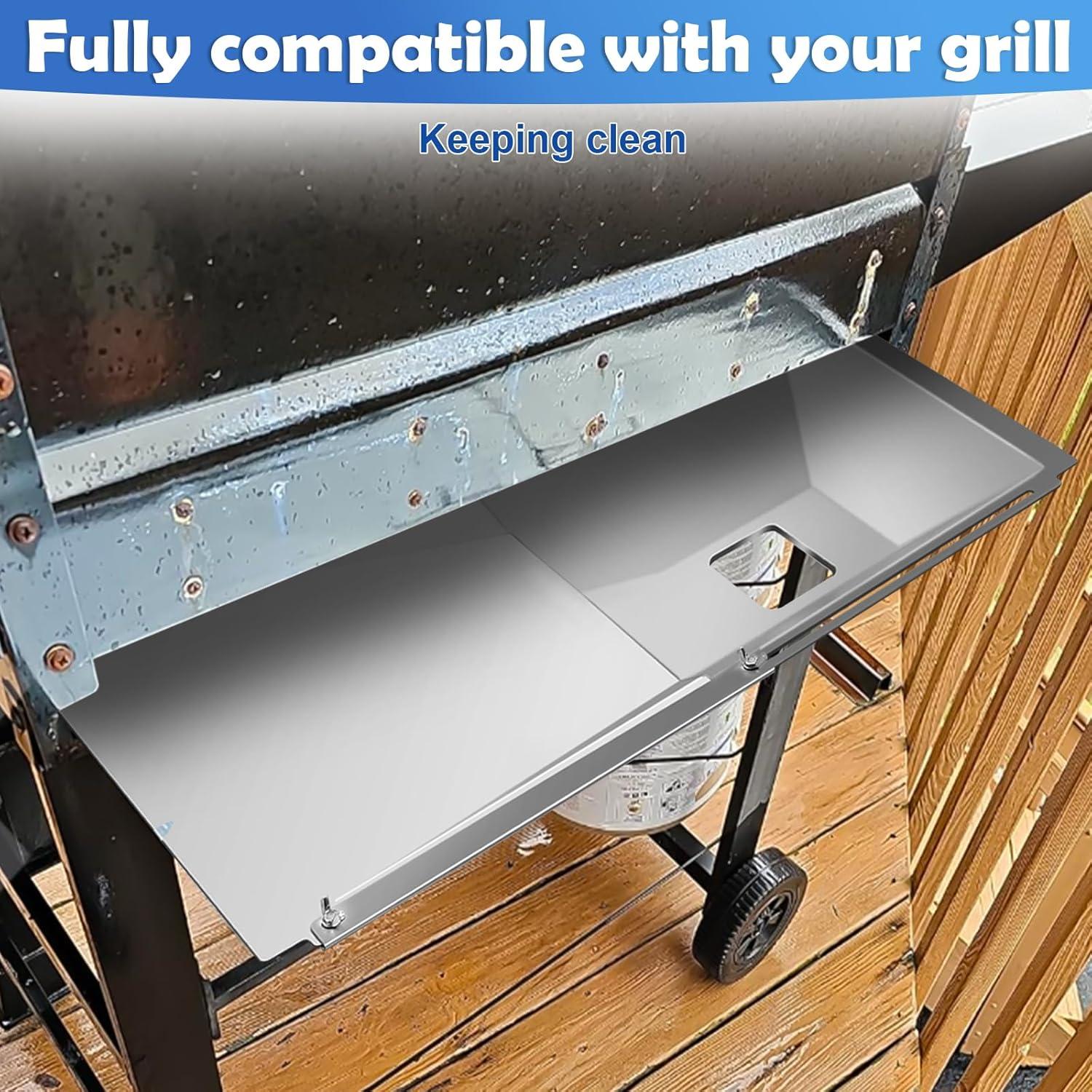 Bandeja de Grasa Ajustable Wanchao para Parrillas 3/4/5 Quemadores