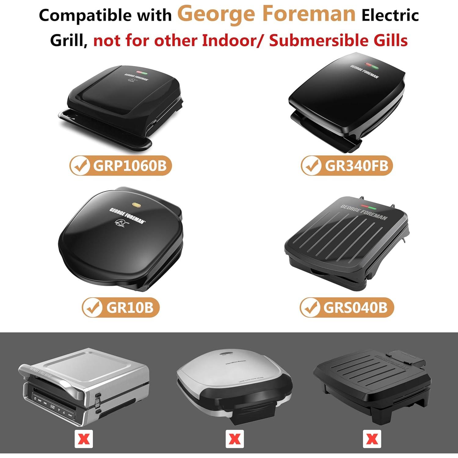 Paquete de 2 bandejas de goteo de silicona Viotiin 30x20 cm