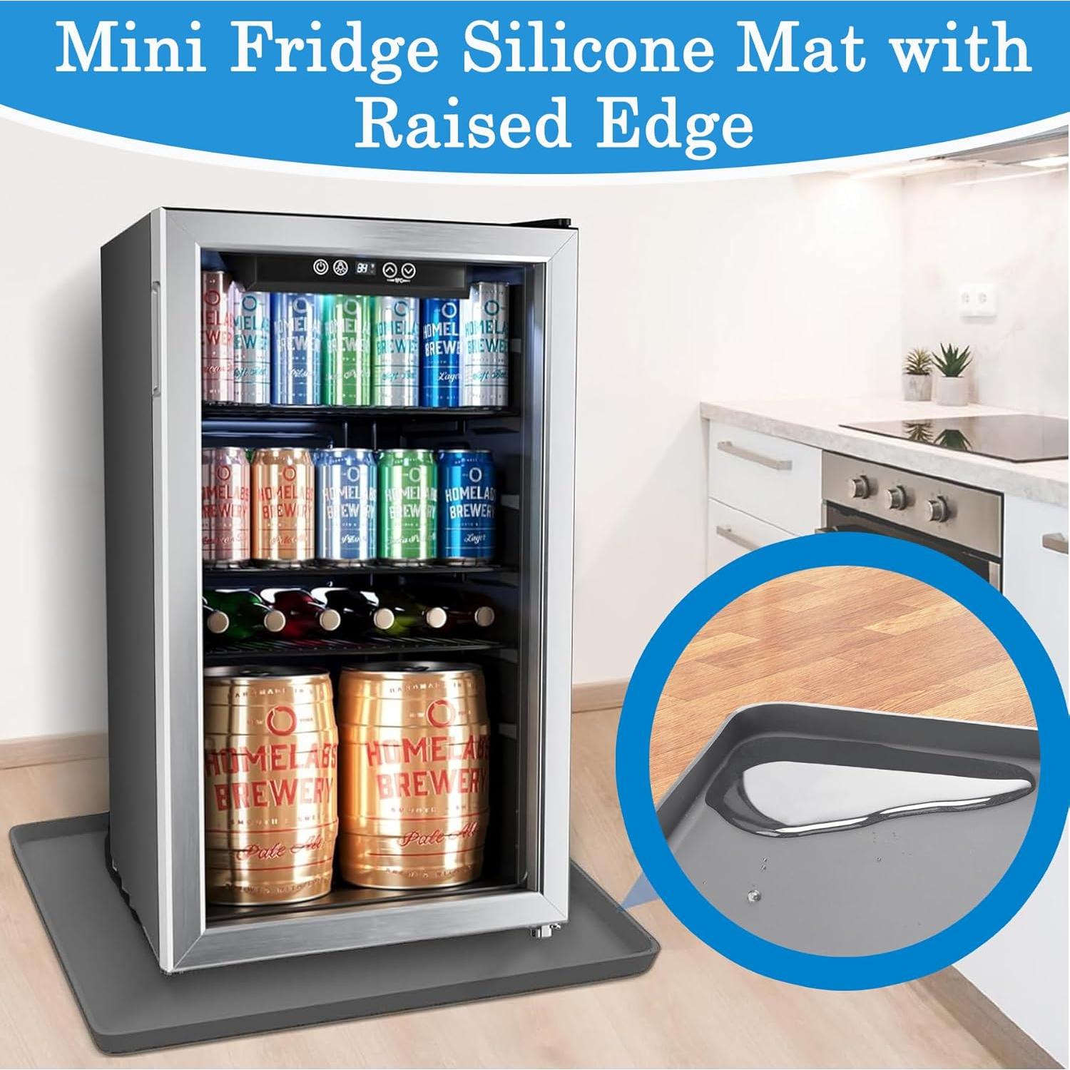 Alfombrilla de Silicona para Refrigerador Superjackwang 60.96x60.96cm