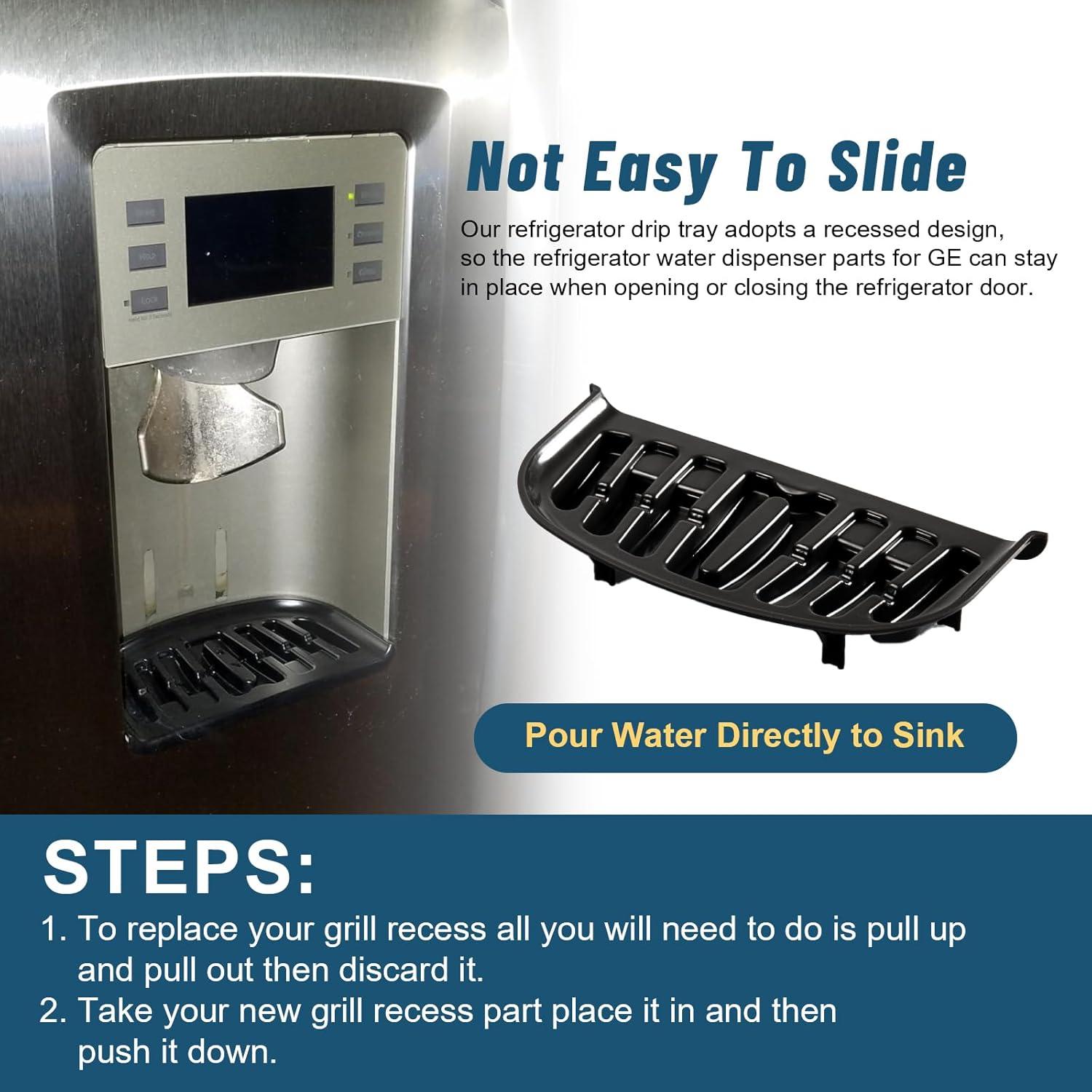 Bandeja de Goteo para Refrigerador GE WR17X12910 - 20.5x11cm