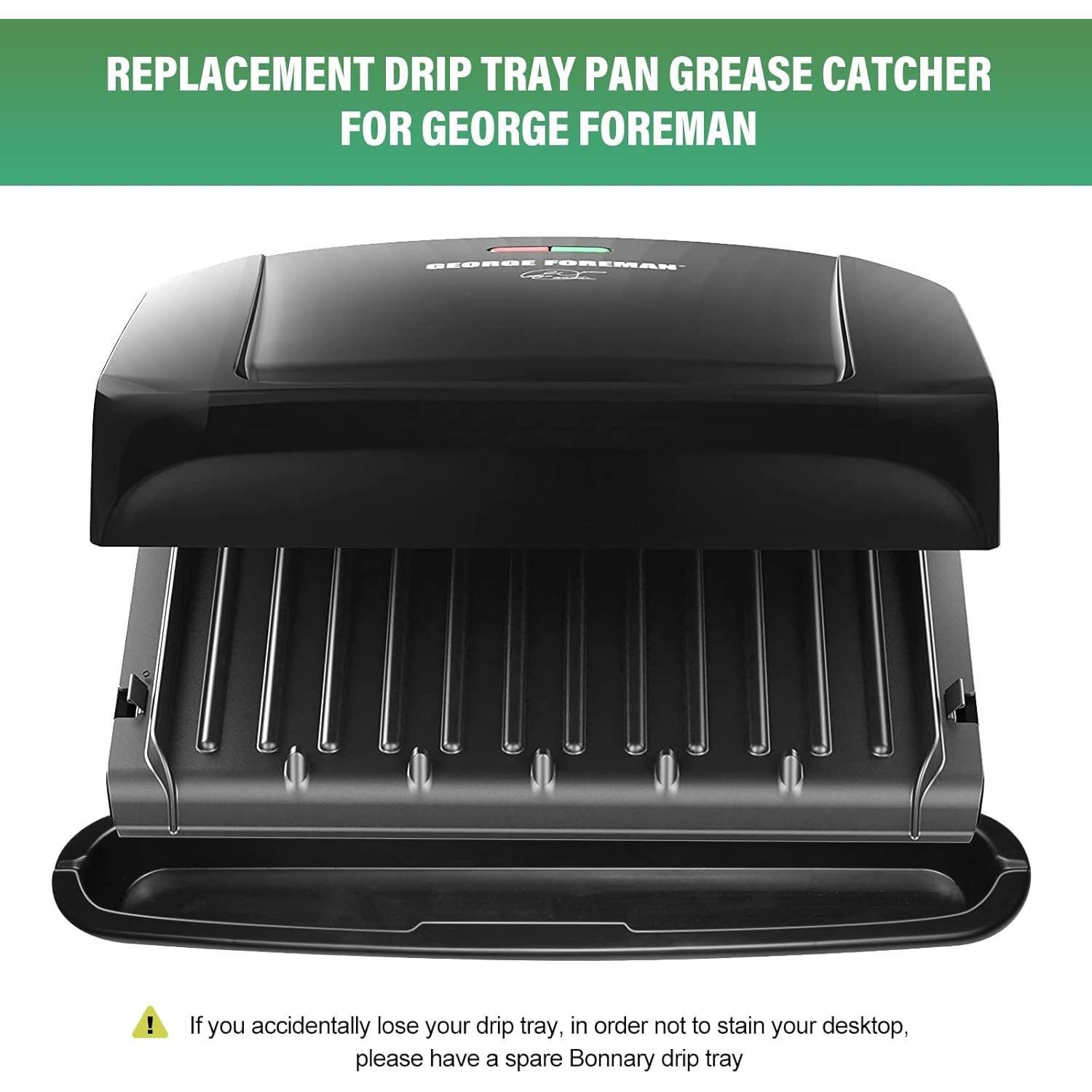 Bandeja de Goteo de Repuesto Bonnary para Parrilla George Foreman 36.83 cm