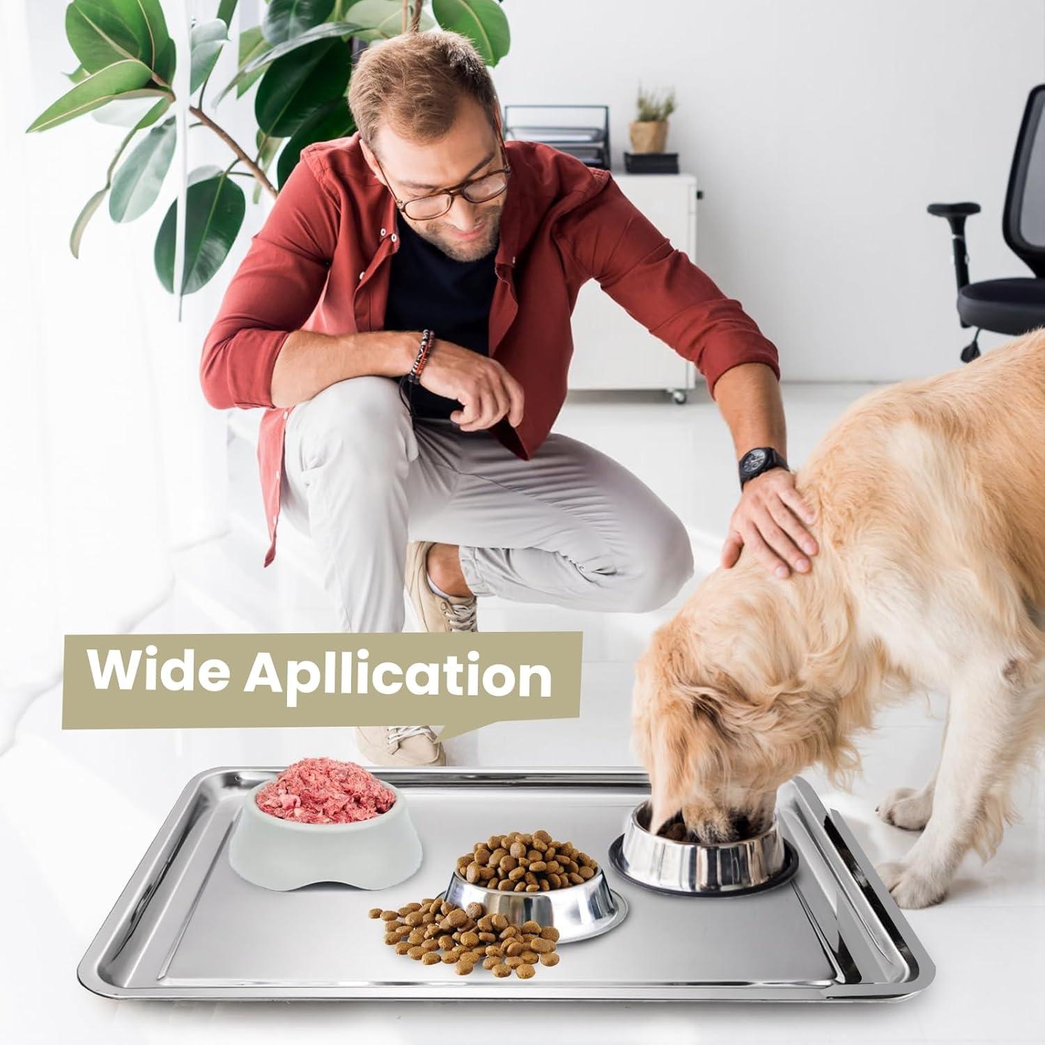 Paquete de 2 Bandejas de Goteo de Aceite Nagpew 68.58x48.26cm