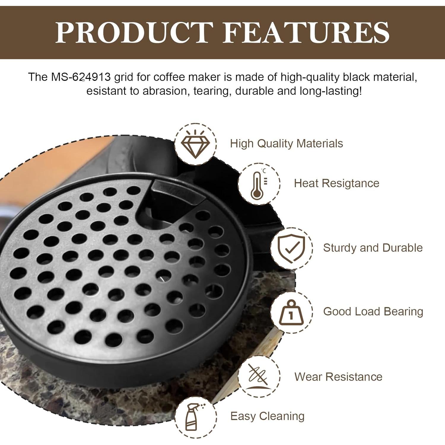 Rejilla de Goteo MS-624913 para Cafetera Krups Nespresso