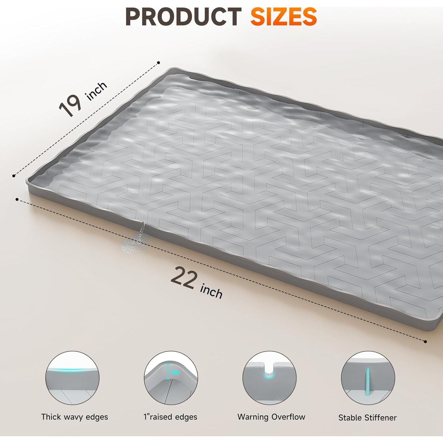 Alfombrilla Impermeable Sevenblue 55.88x48.26cm para Fregadero