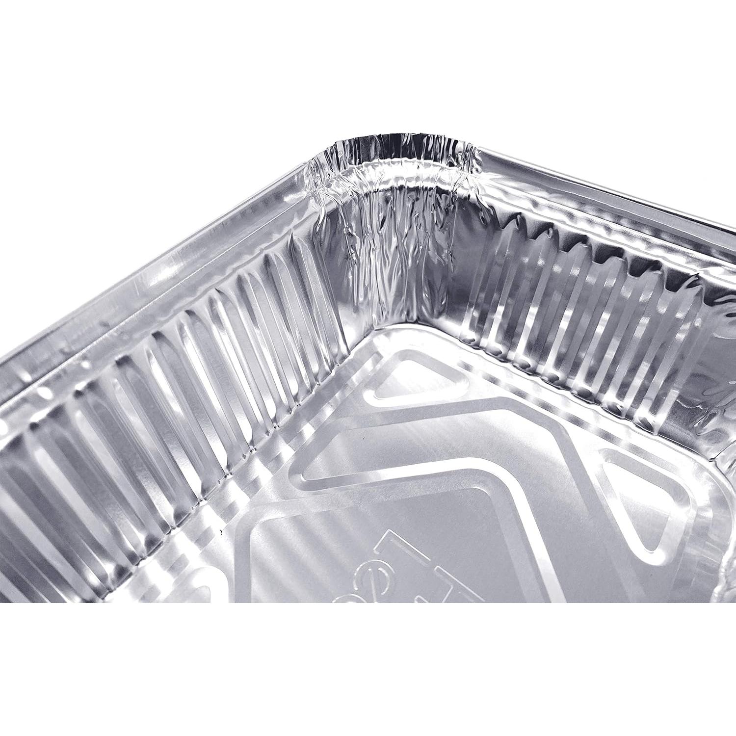 Paquete de 20 Bandejas de Goteo Aluminio Fig & Leaf 15.24x12.7cm