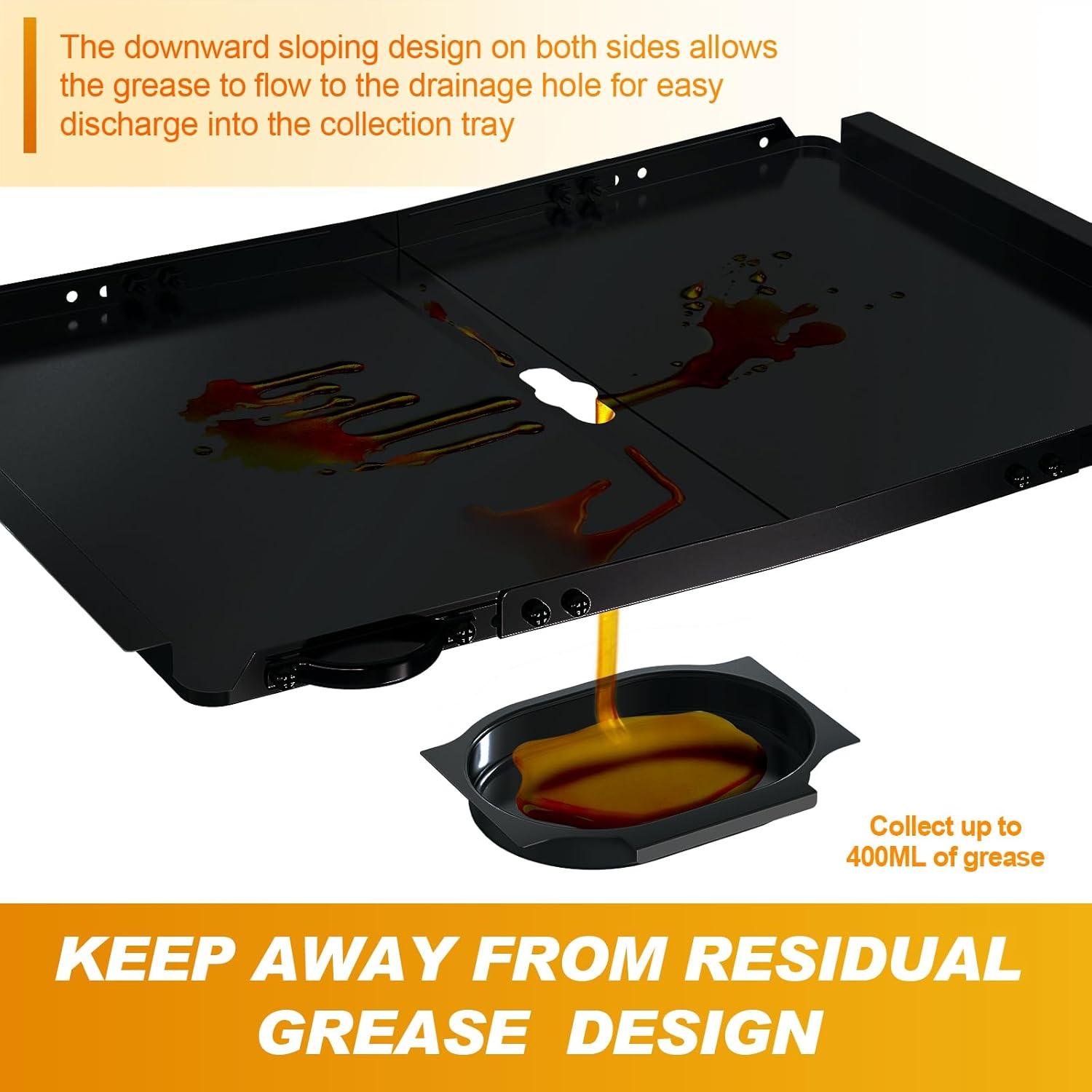 Bandeja de grasa universal Outage 24-30" (61-76 cm) para parrilla