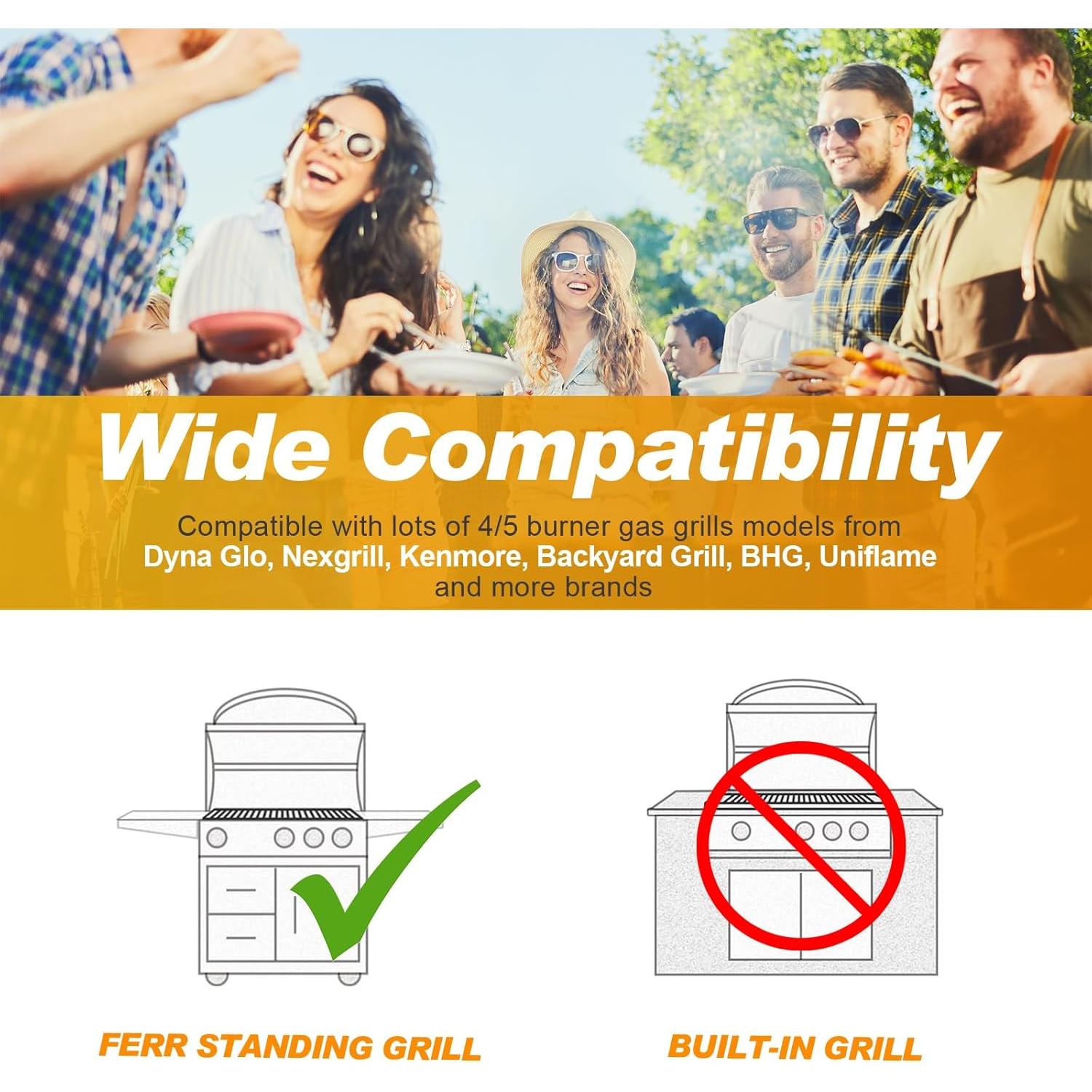 Bandeja de grasa universal Outage 24-30" (61-76 cm) para parrilla