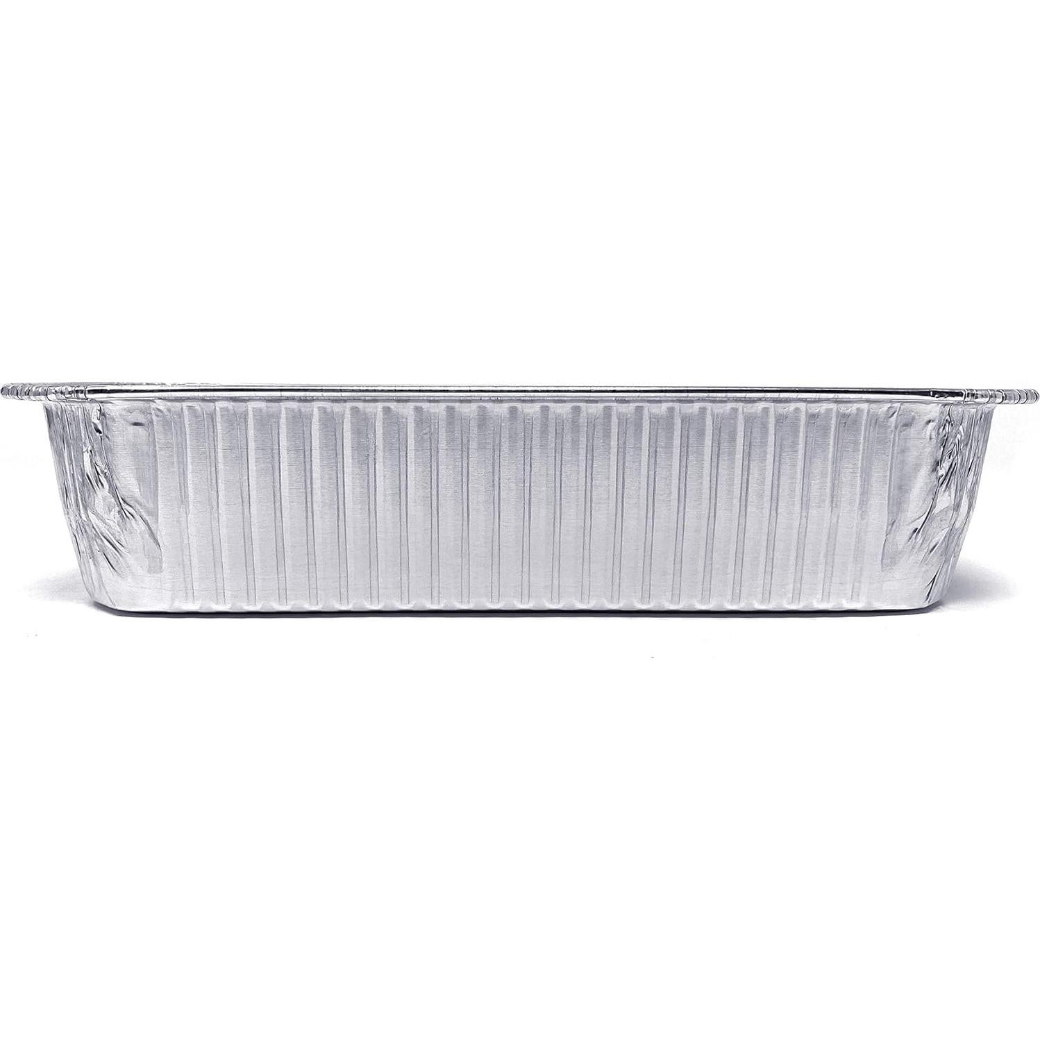 Paquete de 35 Bandejas de Goteo Aluminio Fig & Leaf 27.94x12.7cm