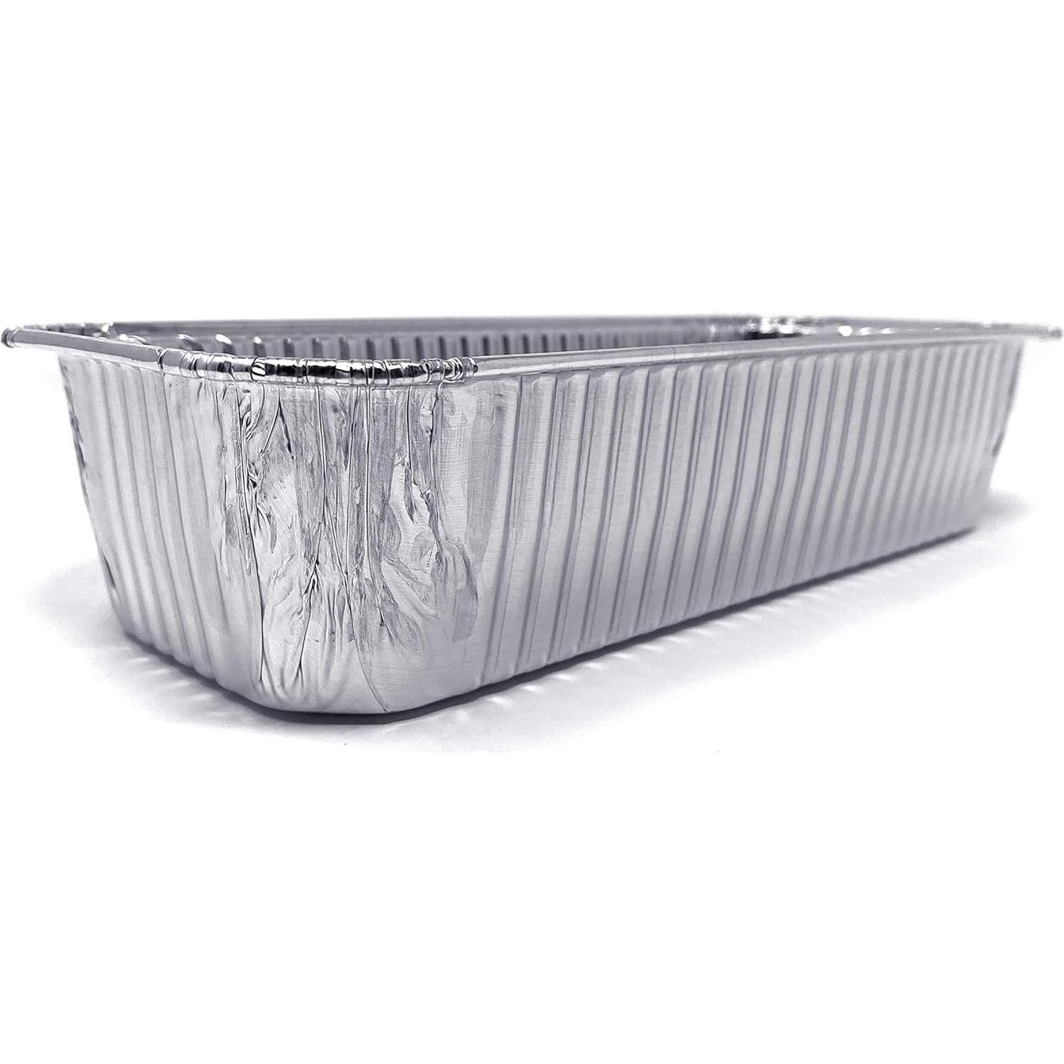 Paquete de 35 Bandejas de Goteo Aluminio Fig & Leaf 27.94x12.7cm