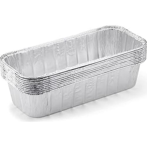 Bandejas de Goteo Desechables Weber 10 Unidades Aluminio