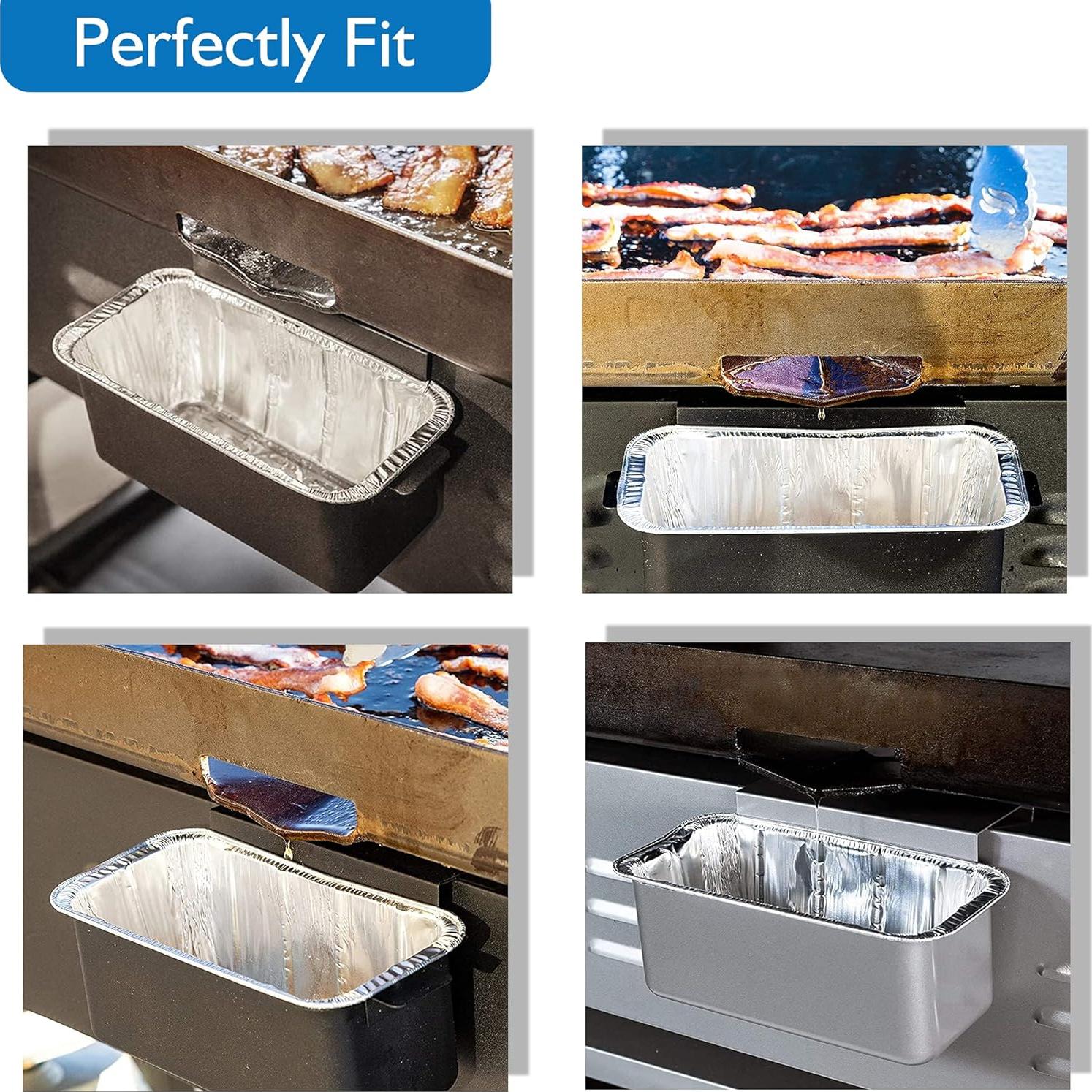 Paquete de 20 forros de grasa Matchwaves para planchas Blackstone