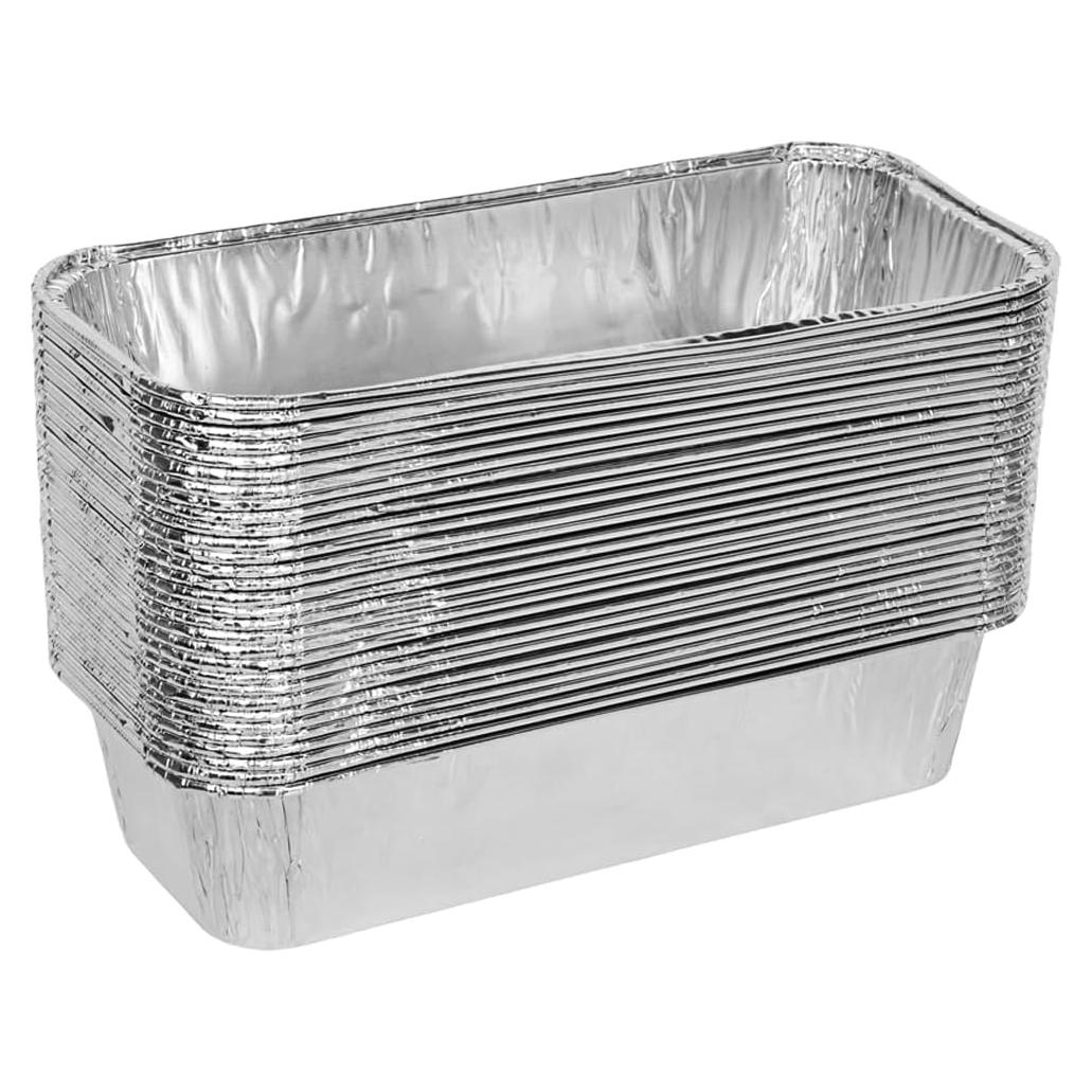 Bandejas de Goteo Desechables Aluminio DONSIQIZZ 30-Pack 19.3x8.6 cm