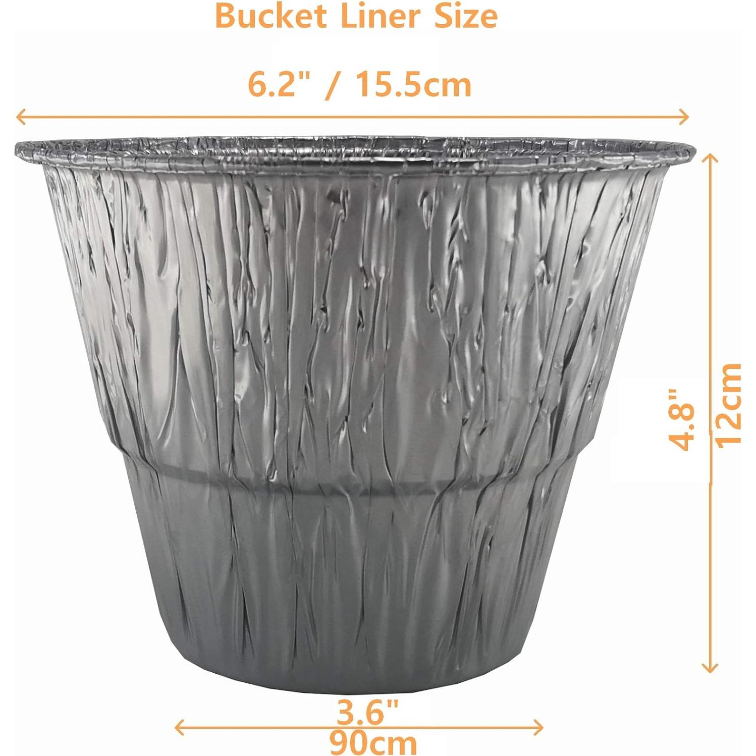 Paquete de 16 Forros de Aluminio para Parrilla HappyBBQ